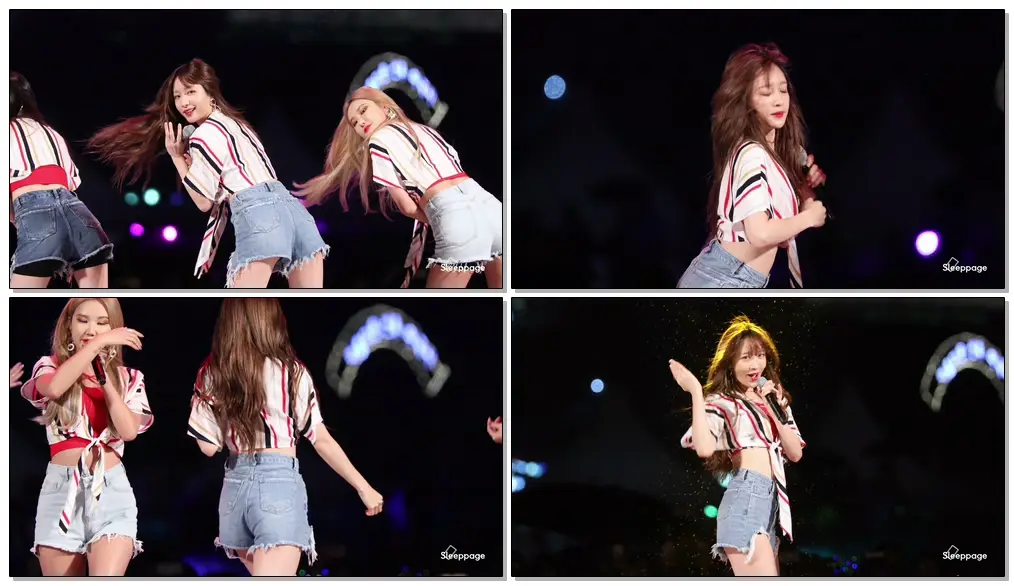 [4K] 180915 이엑스아이디 EXID 덜덜덜 DDD 하니 HANI @ 백제문화제 By Sleeppage
