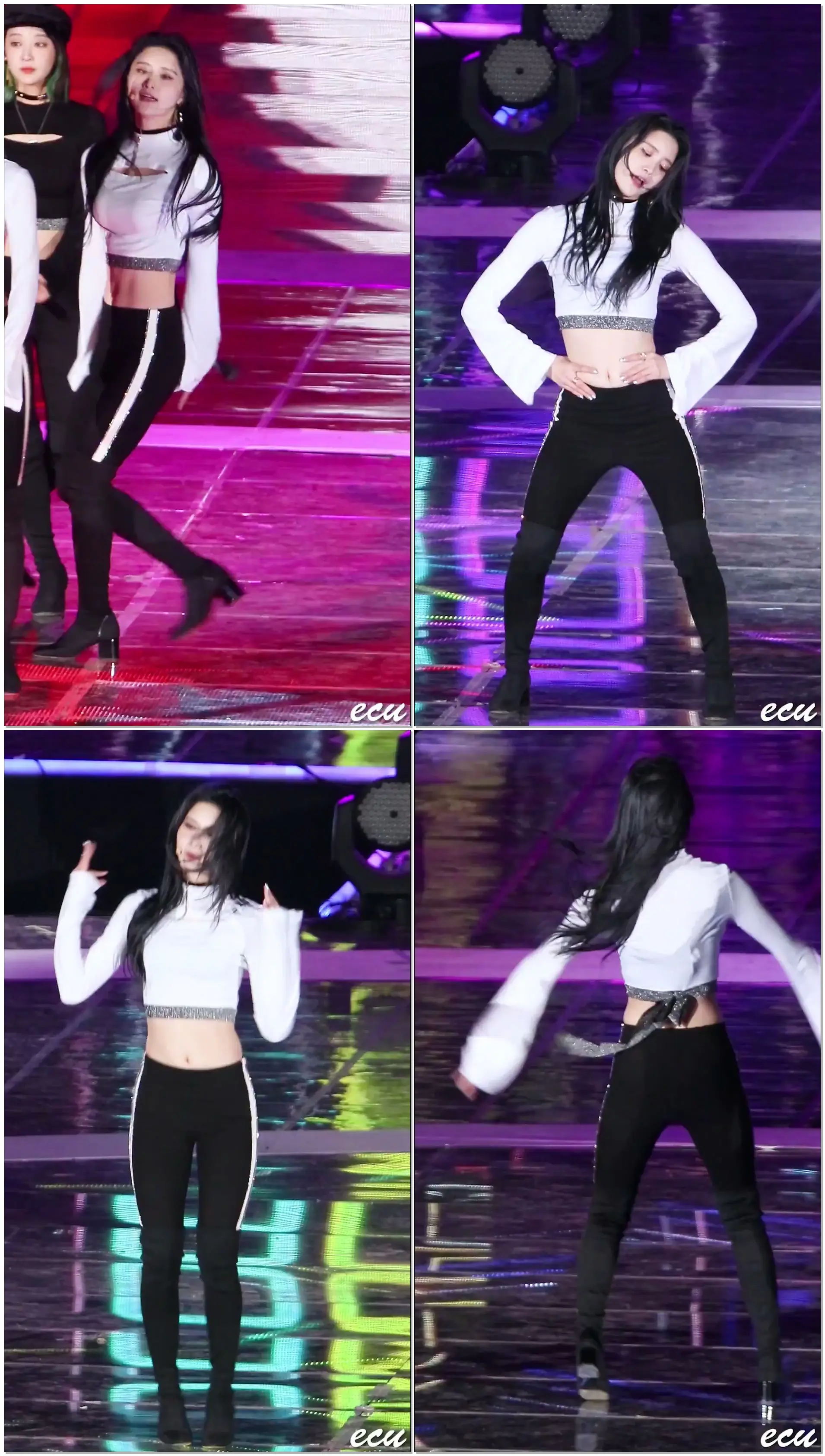 171104 EXID (이엑스아이디) 정화 (JungHwa) 위아래 (Up&Down) / 평창 드림콘서트 직캠 fancam by ecu