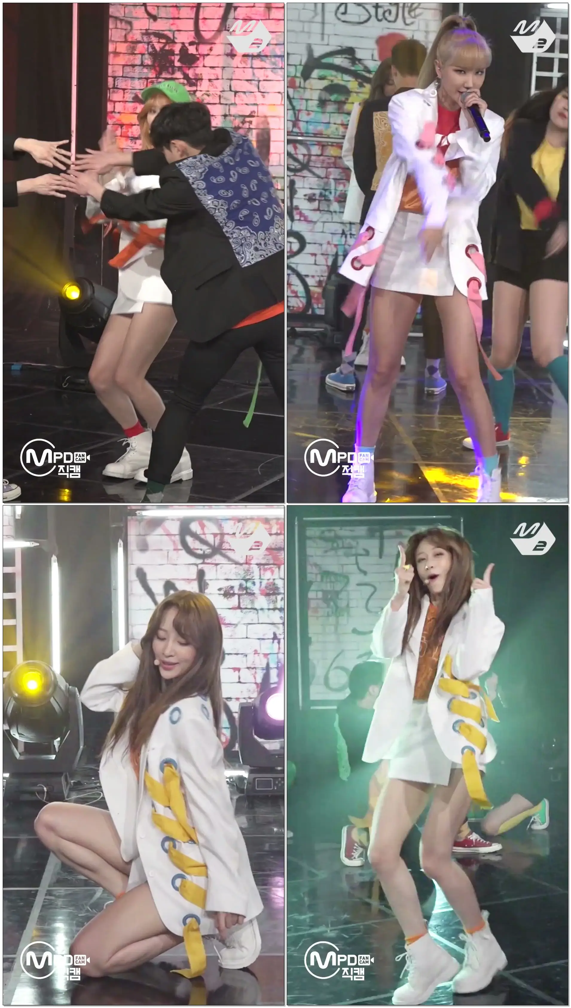 [MPD직캠] EXID - 낮보다는 밤 (Night Rather Than Day) 교차편집 Ver. (FanCam Mixed Ver.)