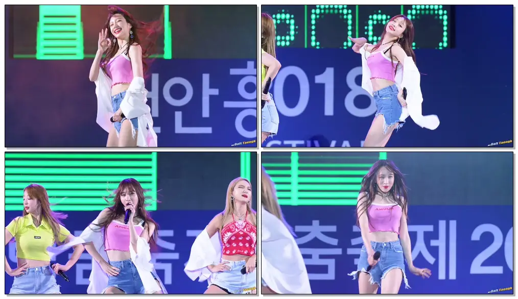 180912 하니 Hani EXID '위아래 UP&DOWN' 4K 60P 직캠 @천안 흥타령 춤축제 by DaftTaengk