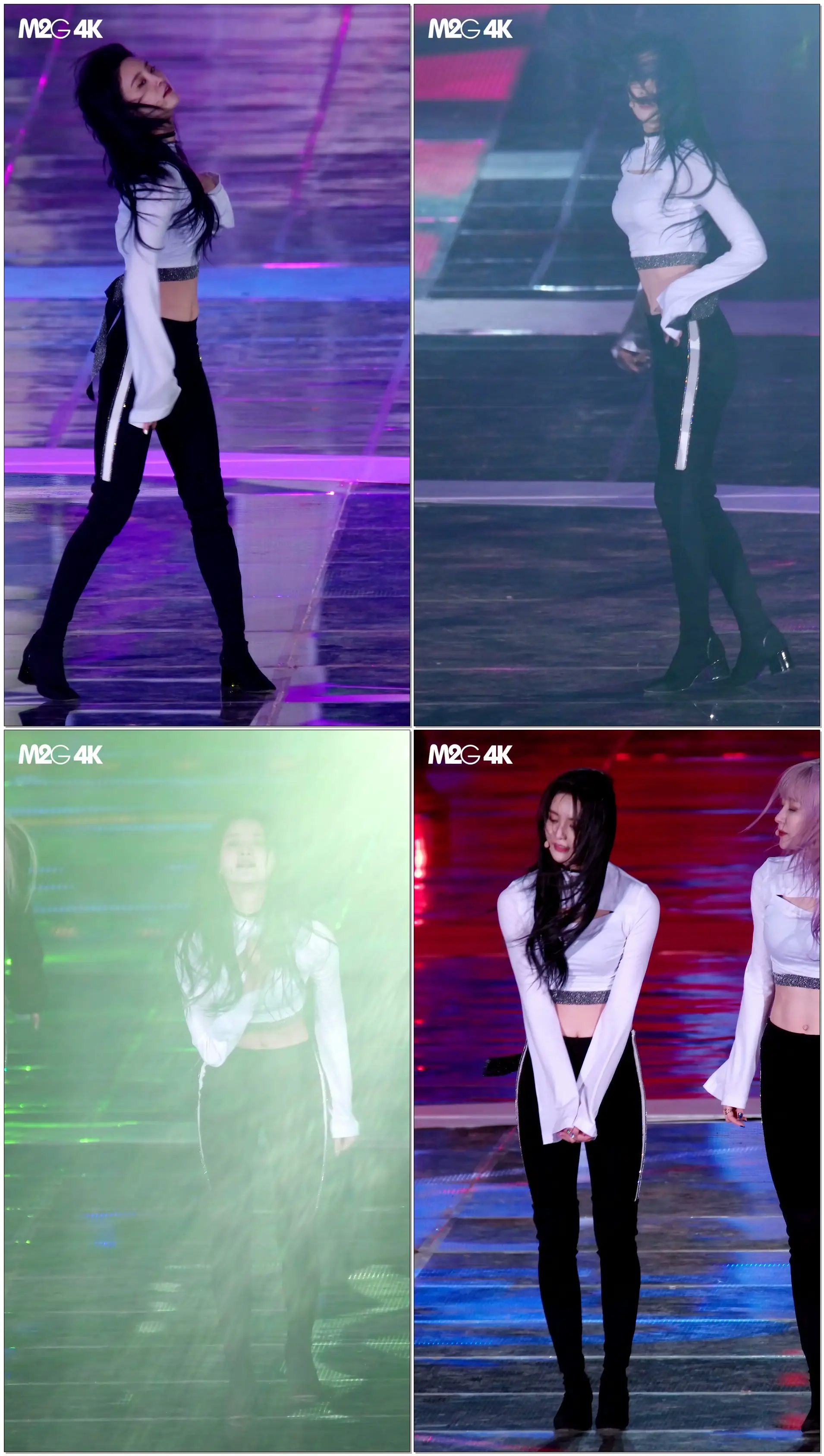 [직캠] 171104 EXID 정화 ( 덜덜덜 ) - 평창 드림콘서트