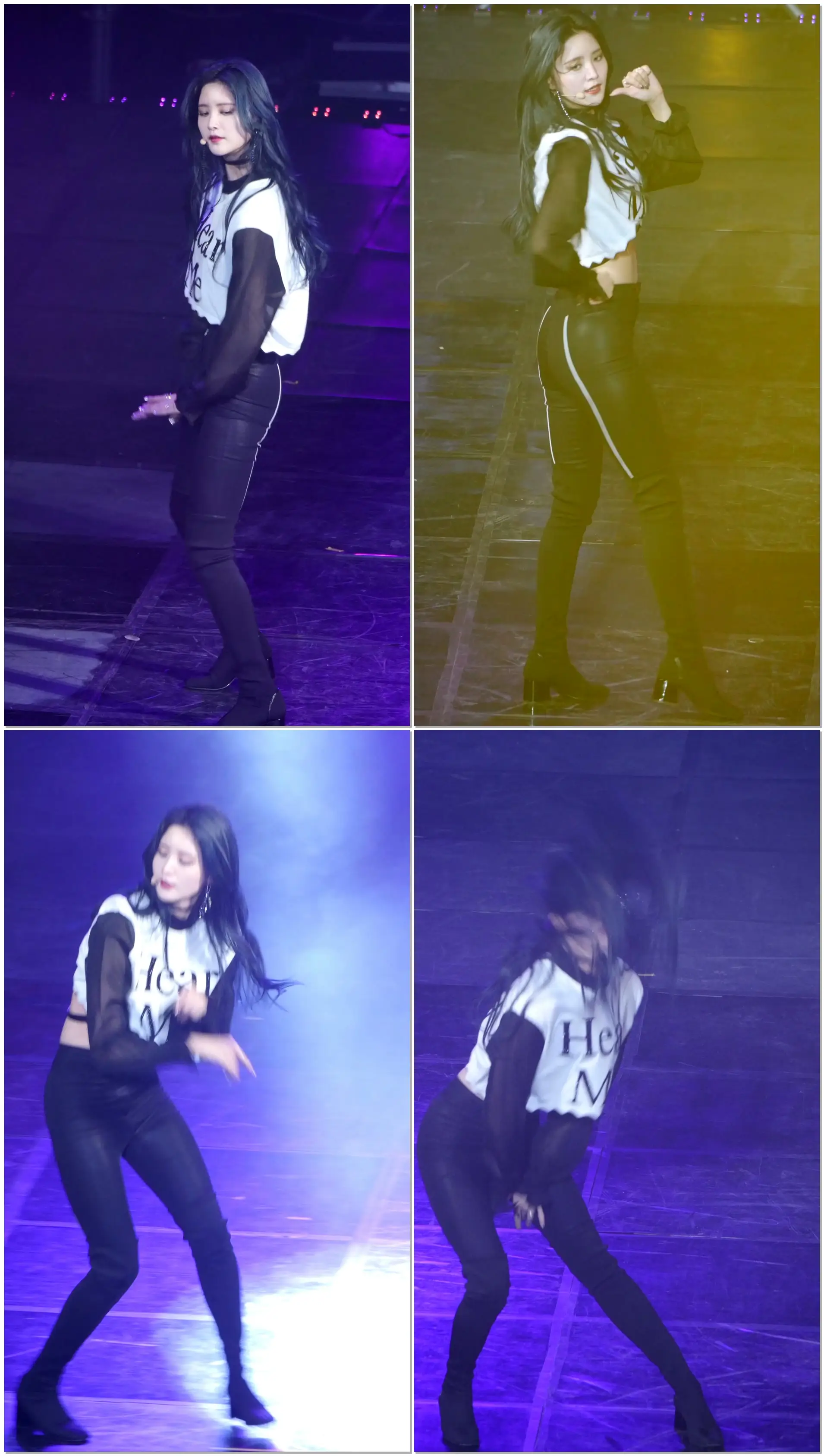 171129 EXID _ 정화 JungHwa _ 세로직캠 _ 핫핑크 HoT Pink _ MBN 히어로 콘서트