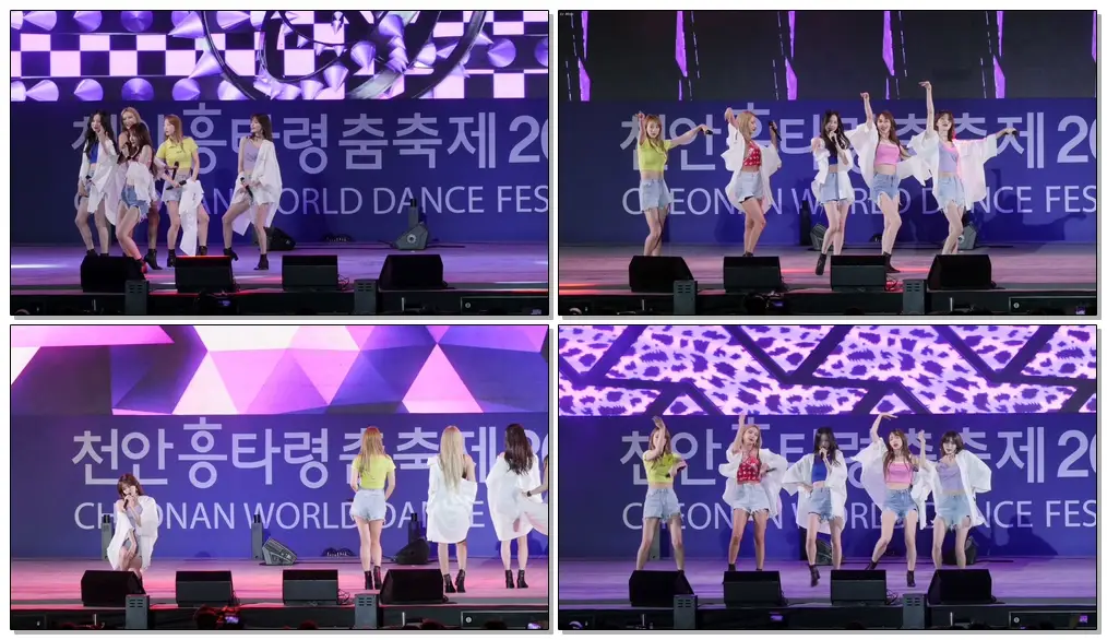 180912 EXID 핫핑크 (HOT PINK) 솔지(Solji) 완전체 무대 [4K] 직캠 Fancam (천안흥타령 춤축제 2018) by Mera