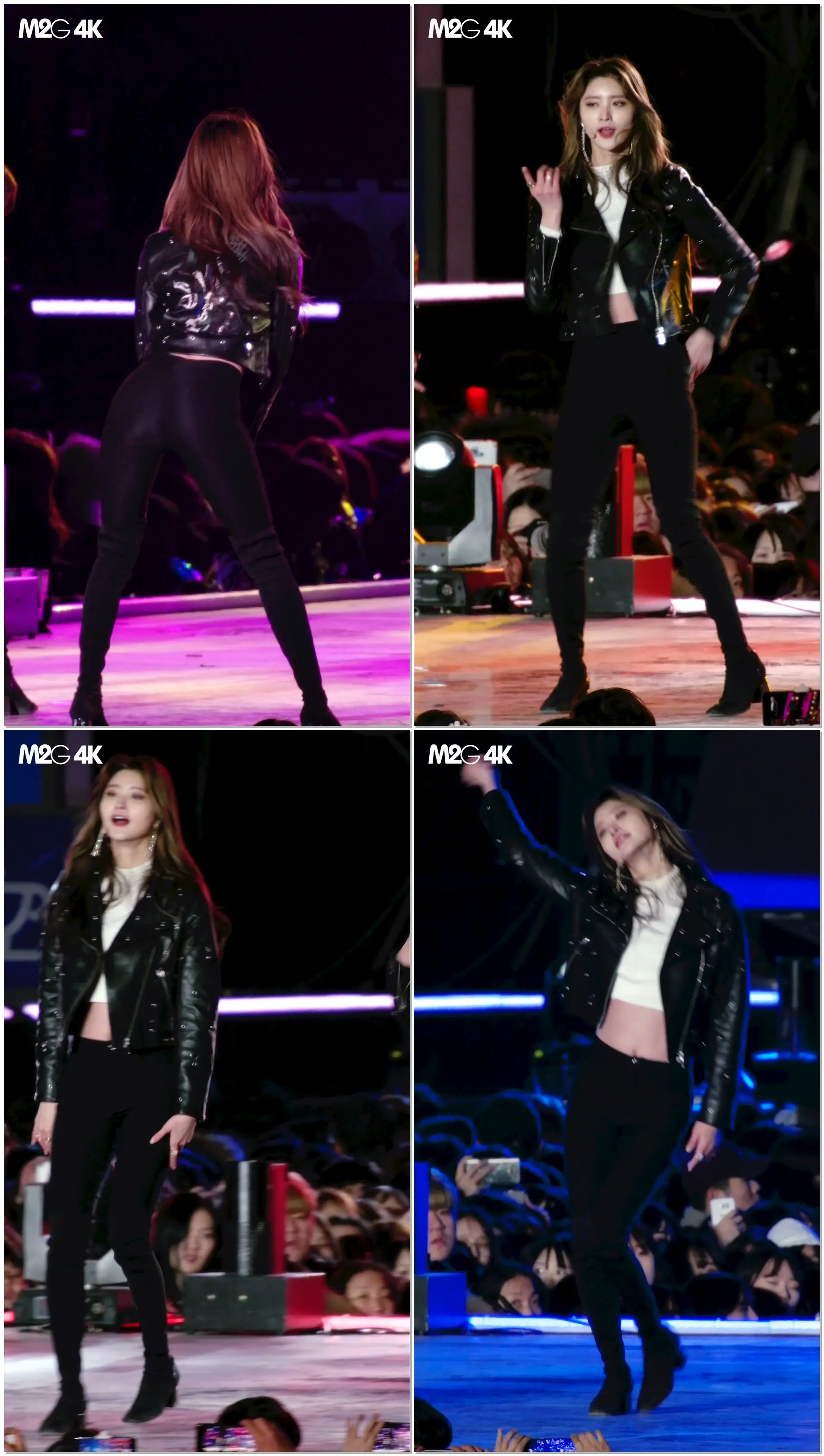 [직캠] 180210 EXID 정화 ( 위아래 ) - K-POP World Festa
