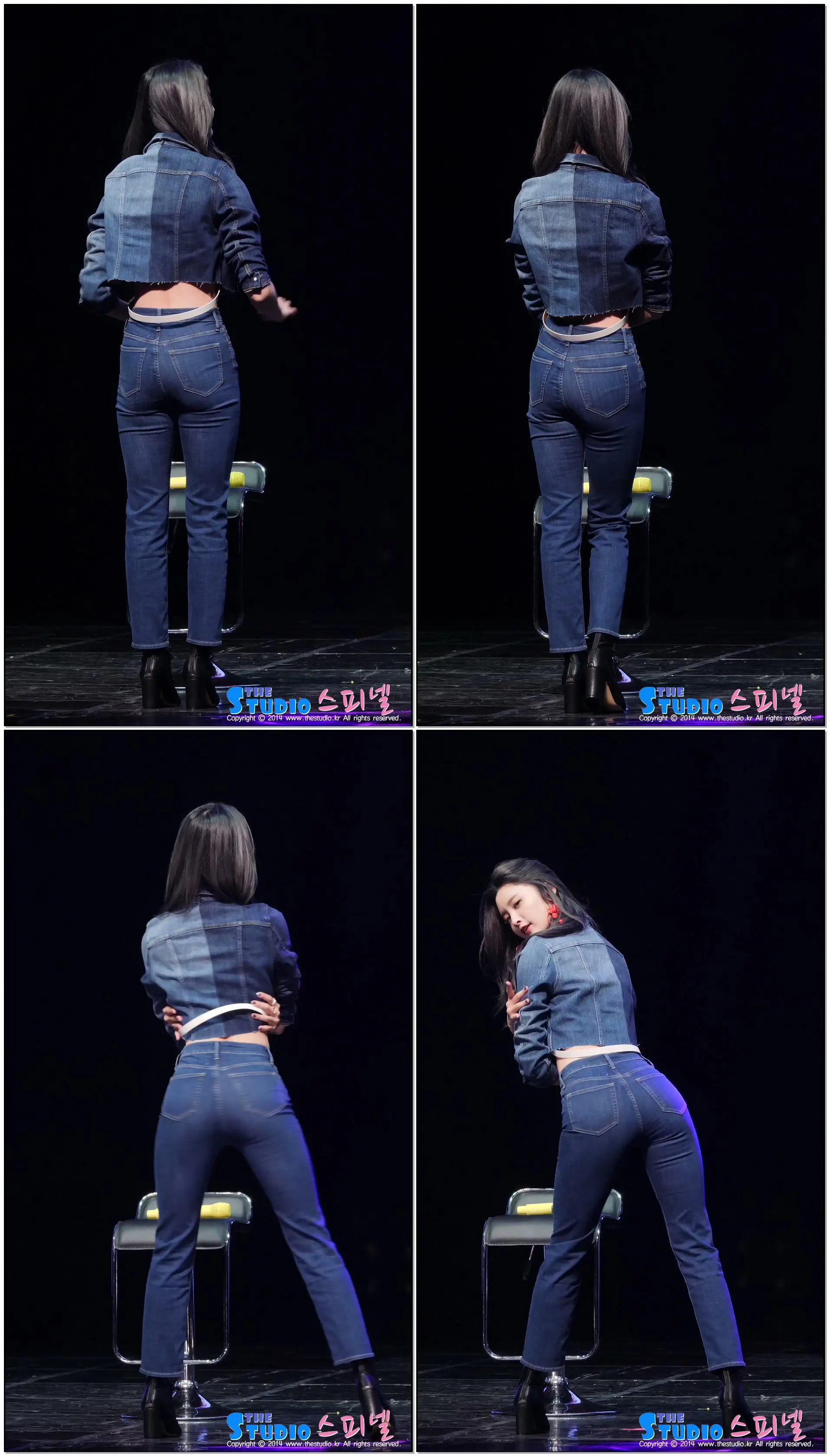 171107 이엑스아이디 '덜덜덜' 포인트 안무 4K 정화 직캠 EXID fancam (EXID Full Moon 쇼케이스) by Spinel