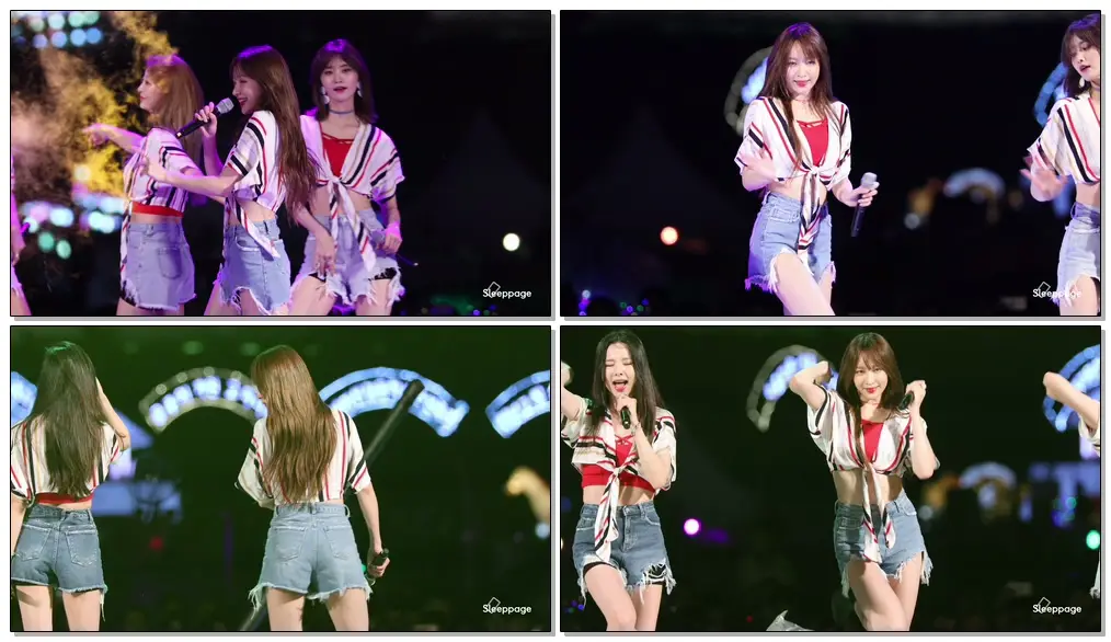 [4K] 180915 이엑스아이디 EXID 핫핑크 HOT PINK 하니 HANI @ 백제문화제 By Sleeppage