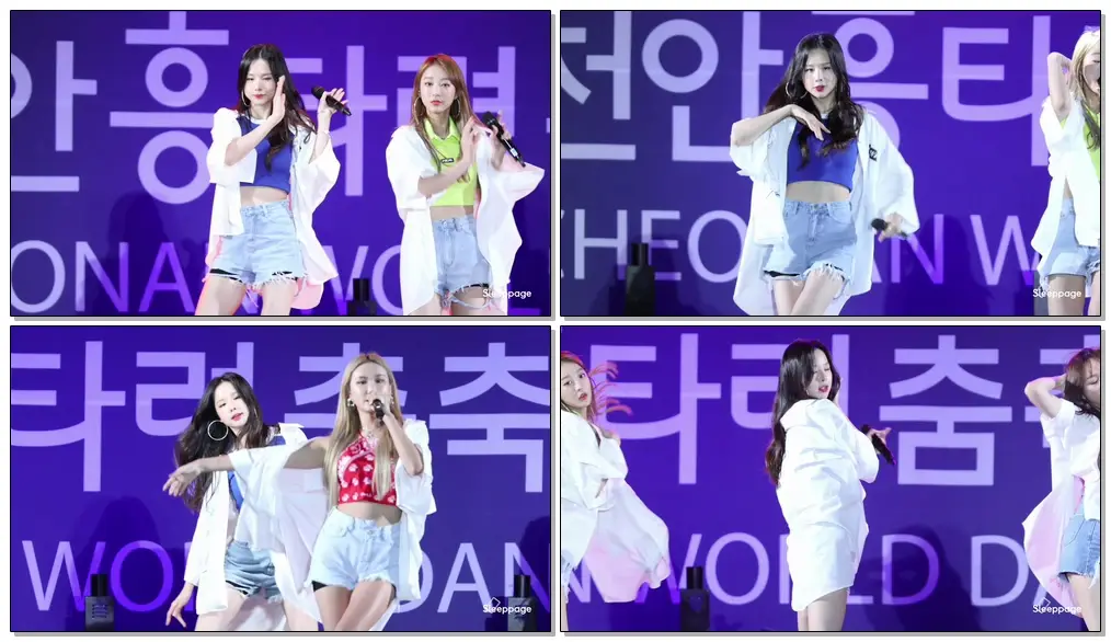 [4K] 180912 이엑스아이디 EXID 덜덜덜 DDD 솔지 SOLJI @ 천안흥타령축제 By Sleeppage