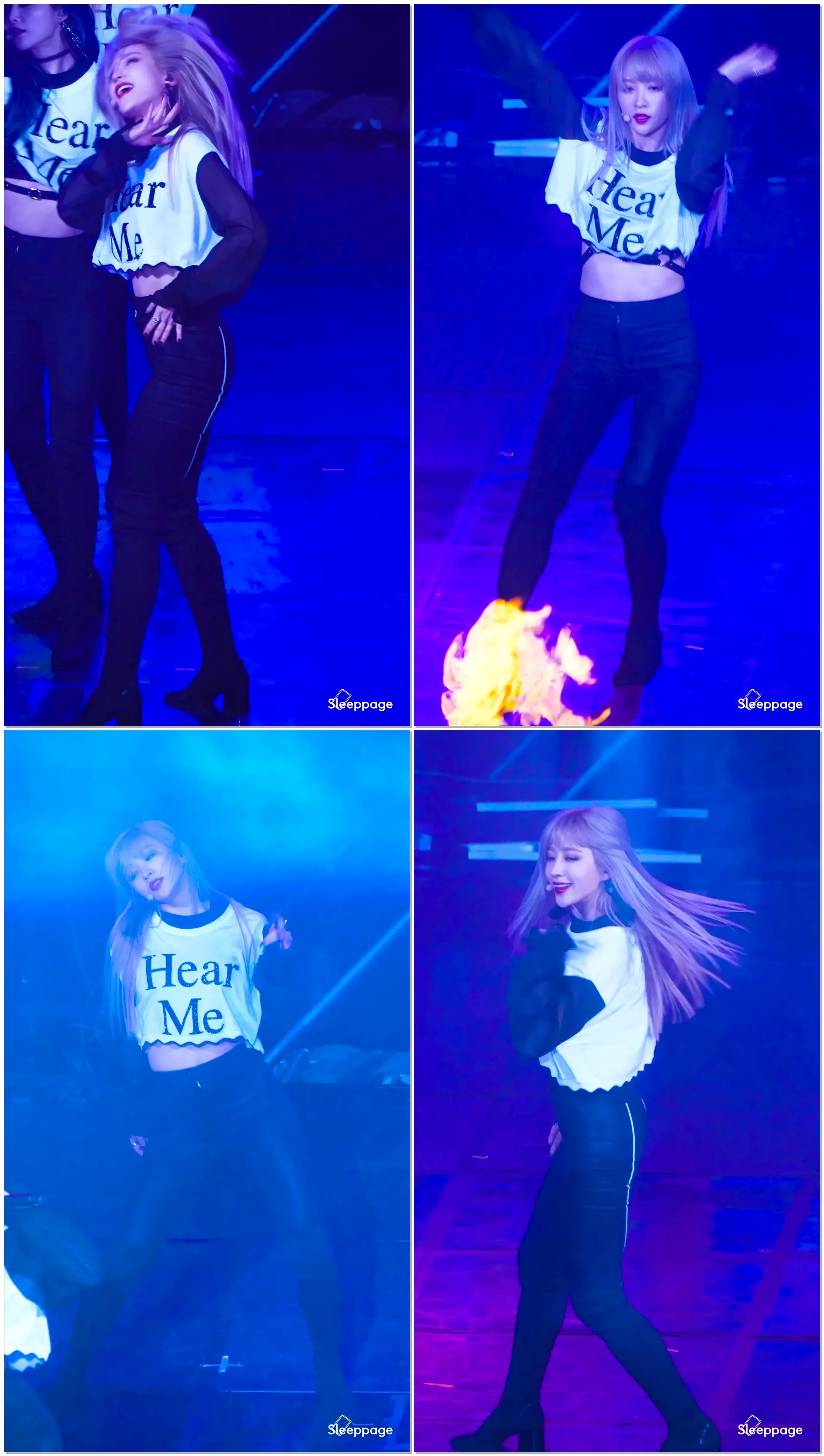 171129 이엑스아이디 EXID 덜덜덜 DDD 하니 HANI @ 히어로콘서트 By Sleeppage