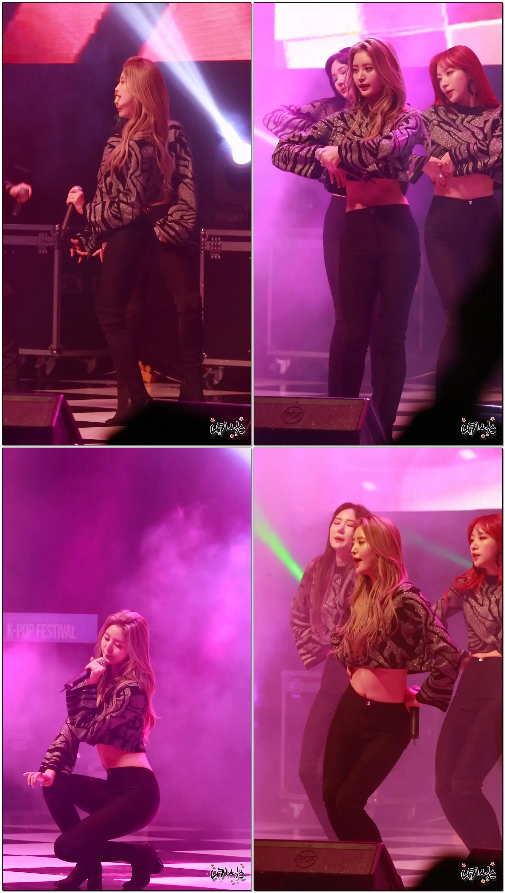 180317 EXID(이엑스아이디) 정화 Hot Pink 영월 K-POP 콘서트 직캠(Fancam) by 니키식스