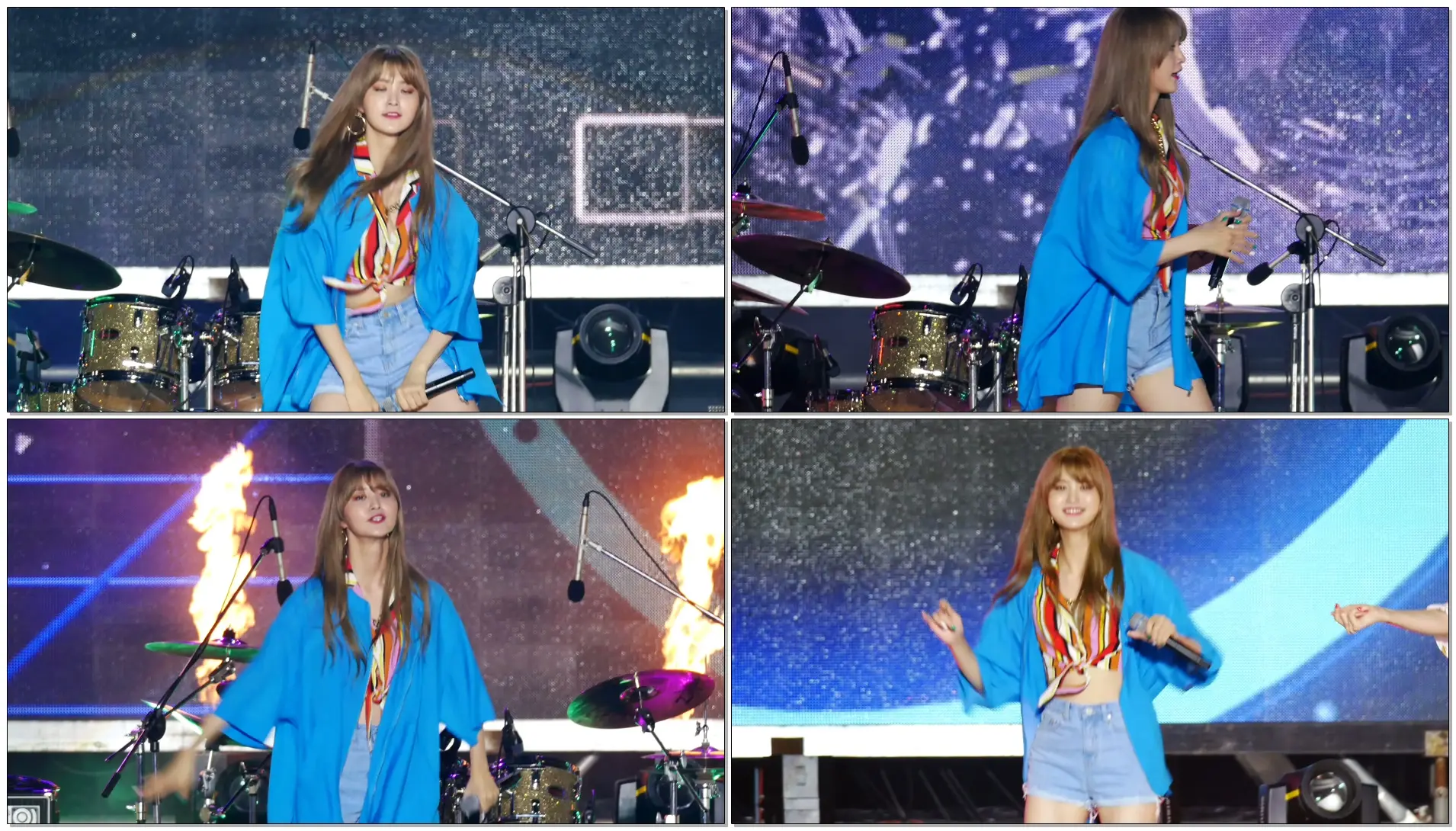 180726 EXID 거제 더 블루 콘서트 내일해(LADY) - 정화(JUNGHWA) 직캠(fancam)