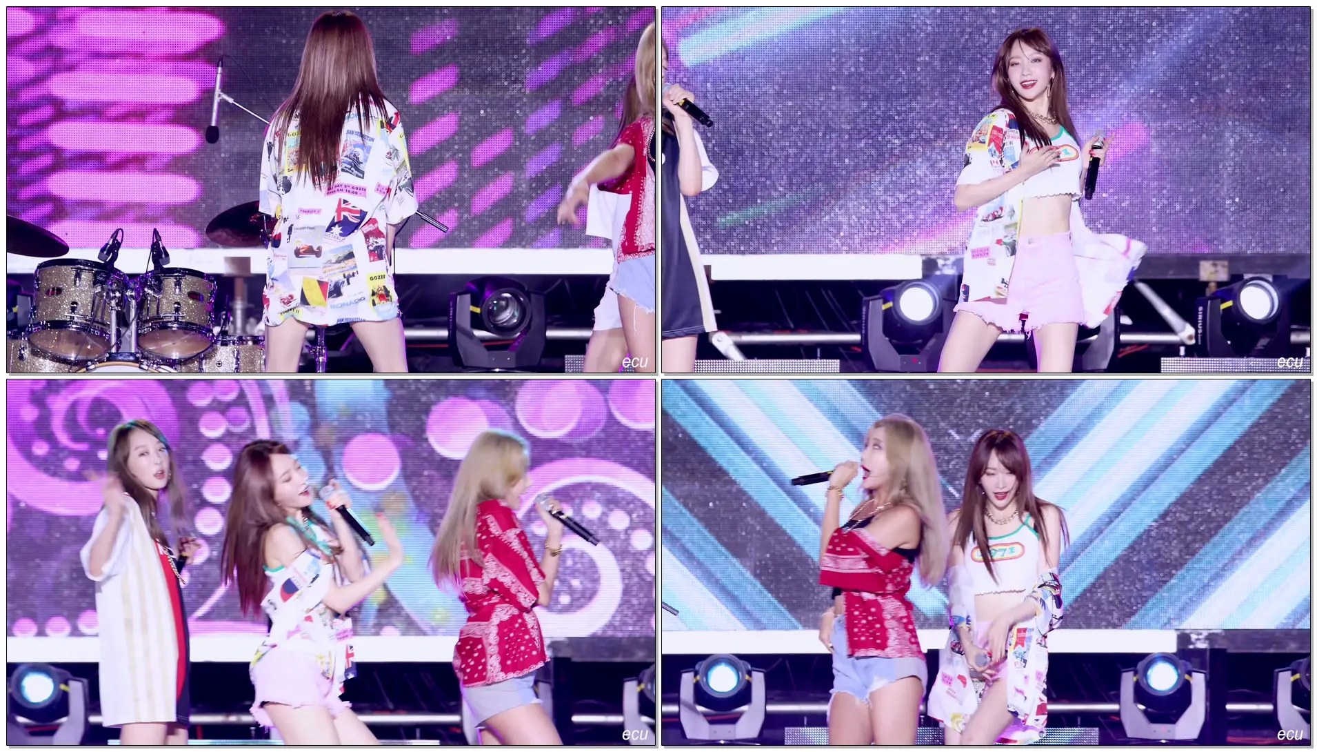 [4K] 180726 EXID (이엑스아이디) 하니 (HANI) 위아래 (UP&DOWN) / 거제 더 블루 콘서트 직캠 fancam by ecu