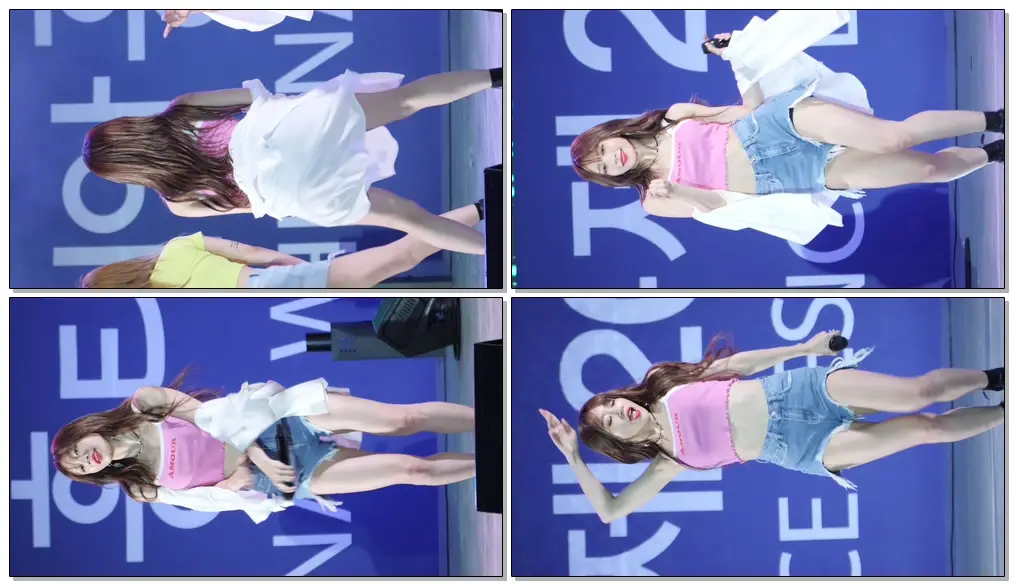 EXID 이엑스아이디 Hani 하니 UP&DOWN 위아래 직캠/Fancam @180912 4K 천안 흥타령 춤축제 by 까리뽕삼