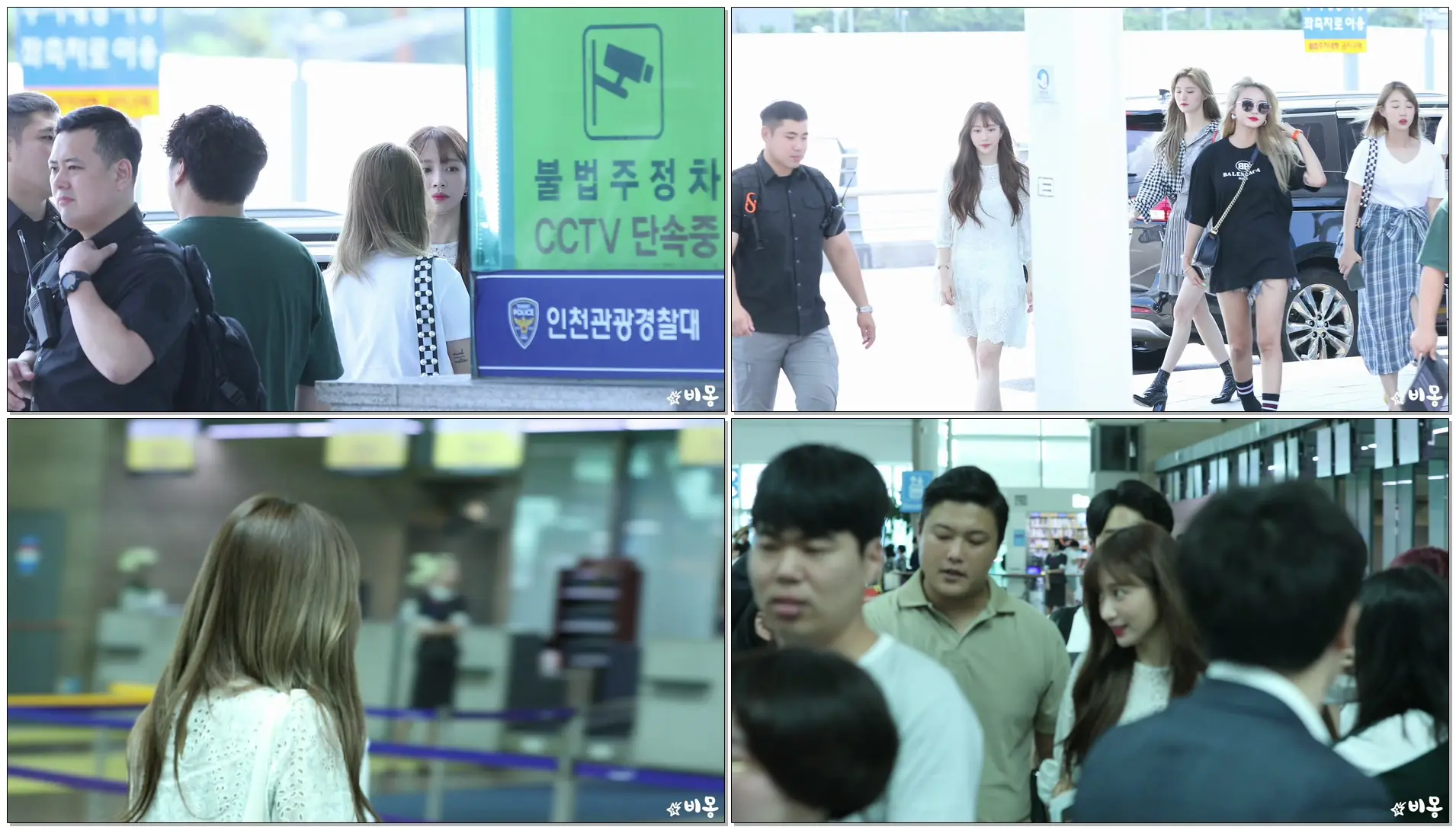 180810 EXID 하니 (Hani) 출국 [인천공항] 4K 직캠 by 비몽