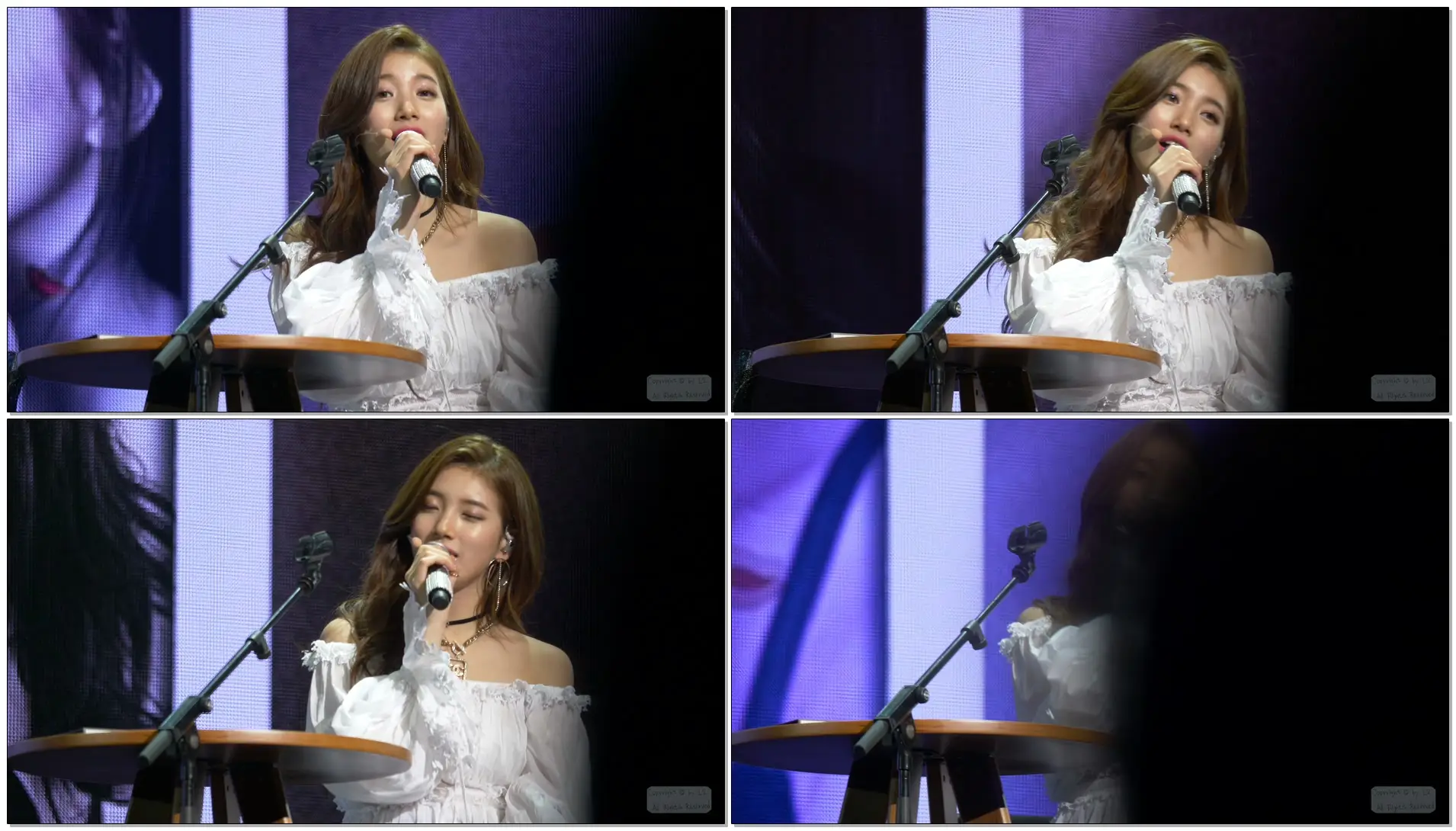 수지 - 서툰 마음(무반주) 직캠 (180129 HOLIDAY 쇼케이스)