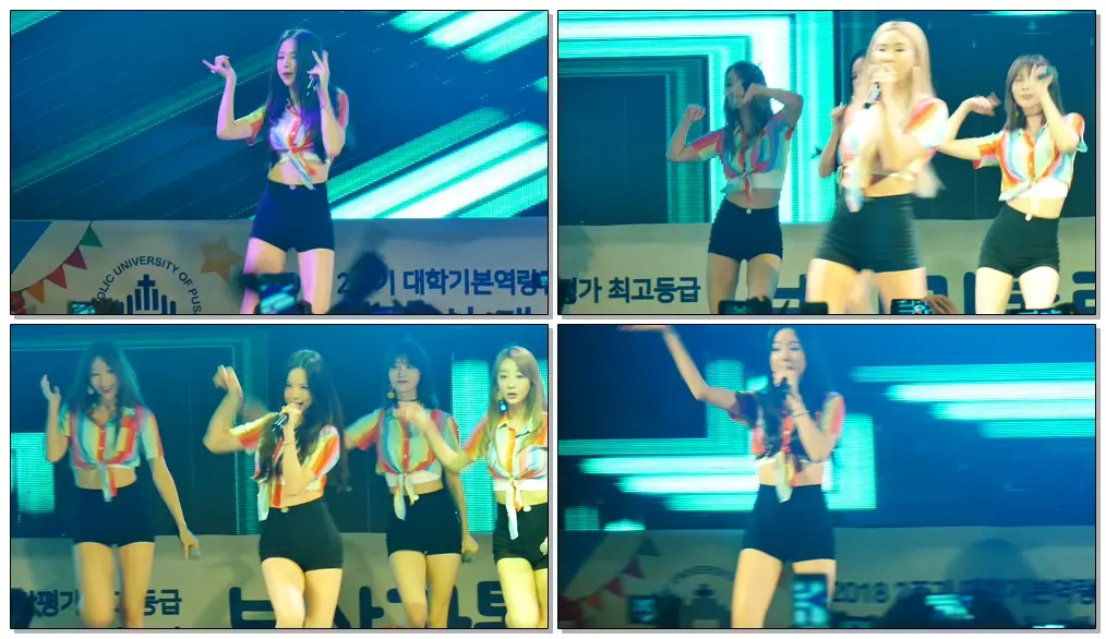 180914 EXID (이엑스아이디) 부산가톨릭대학교 오륜골축제 #L.I.E (엘라이) - 솔지(SOLJI) 직캠(fancam)
