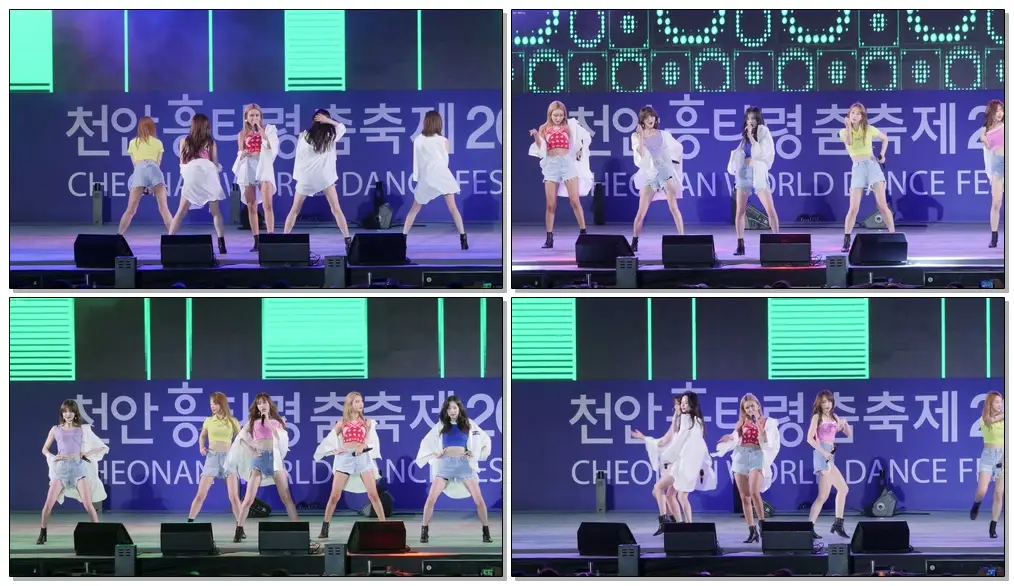 180912 EXID 위아래 (UP&DOWN) 솔지(Solji) 완전체 무대 [4K] 직캠 Fancam (천안흥타령 춤축제 2018) by Mera