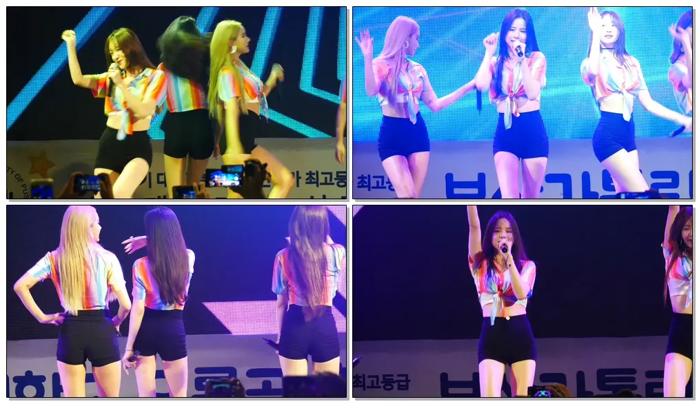 180914 EXID (이엑스아이디) 부산가톨릭대학교 오륜골축제 HOT PINK (#핫핑크) - 솔지(SOLJI) 직캠(fancam)
