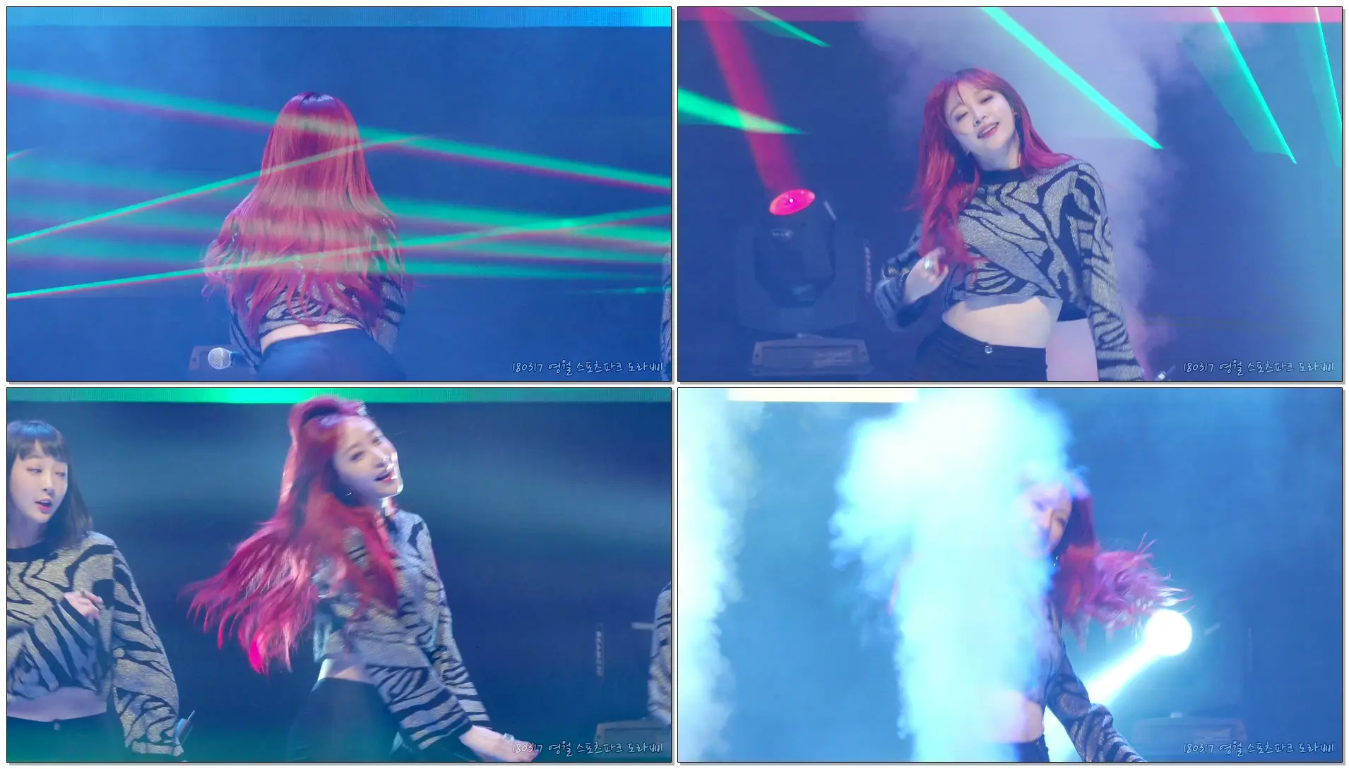 [4K] 180317 EXID 하니 '위아래' 직캠 By 도라삐 @ 평창올림픽 성공개최 축하 콘서트, 영월 실내체육관