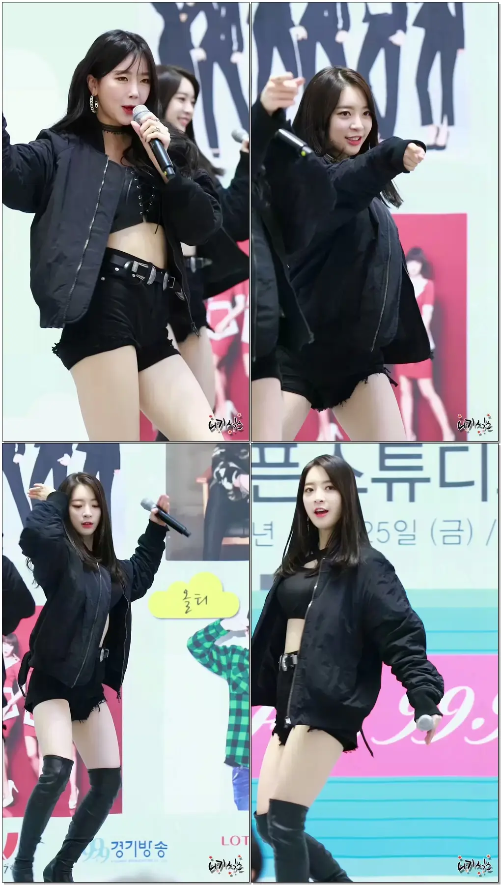 161125 달샤벳(Dal★shabet) 아영 너같은(Someone Like U) 장벽진의 바운스바운스 오픈 스튜디오 직캠 by 니키식스