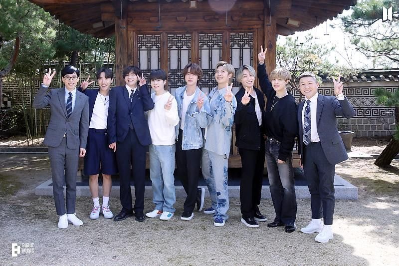 유퀴즈x방탄소년단 비하인드컷[네이버 포스트]