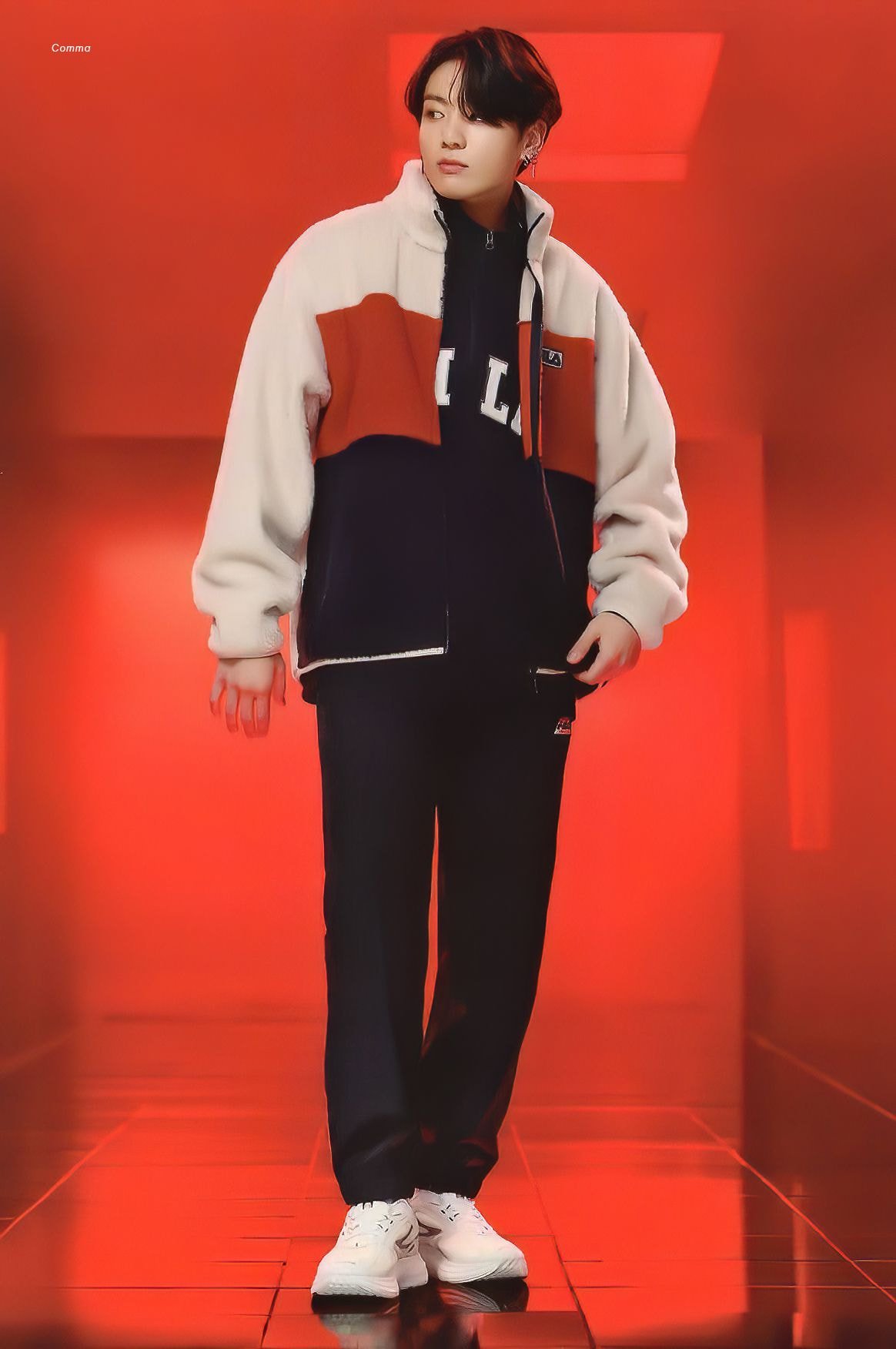휠라×방탄소년단 사은품 포스터