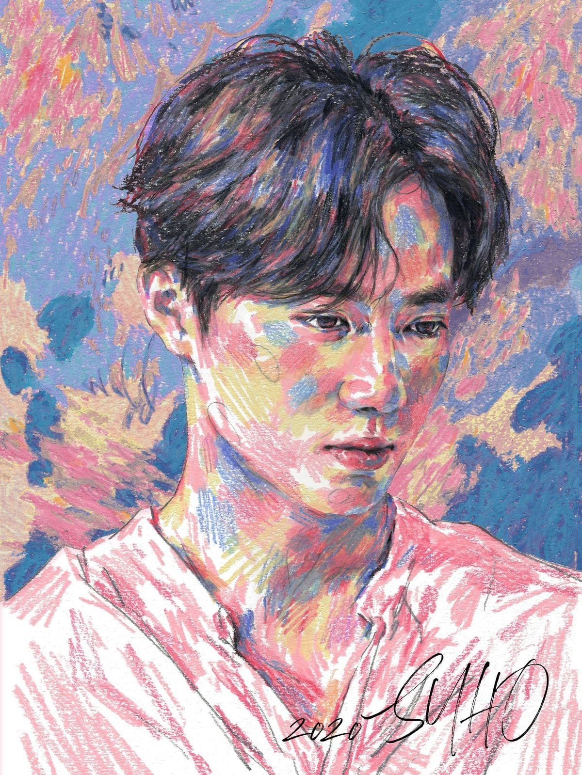 #엑소 수호 첫번째 솔로앨범 '자화상(Self-portrait)' 그림티저