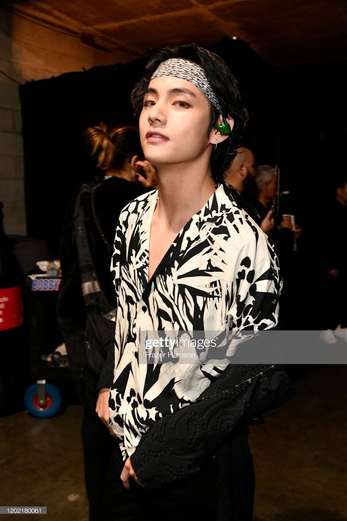 게티이미지로 화보 찍는 #방탄 #BTS 뷔 (Grammy Award))
