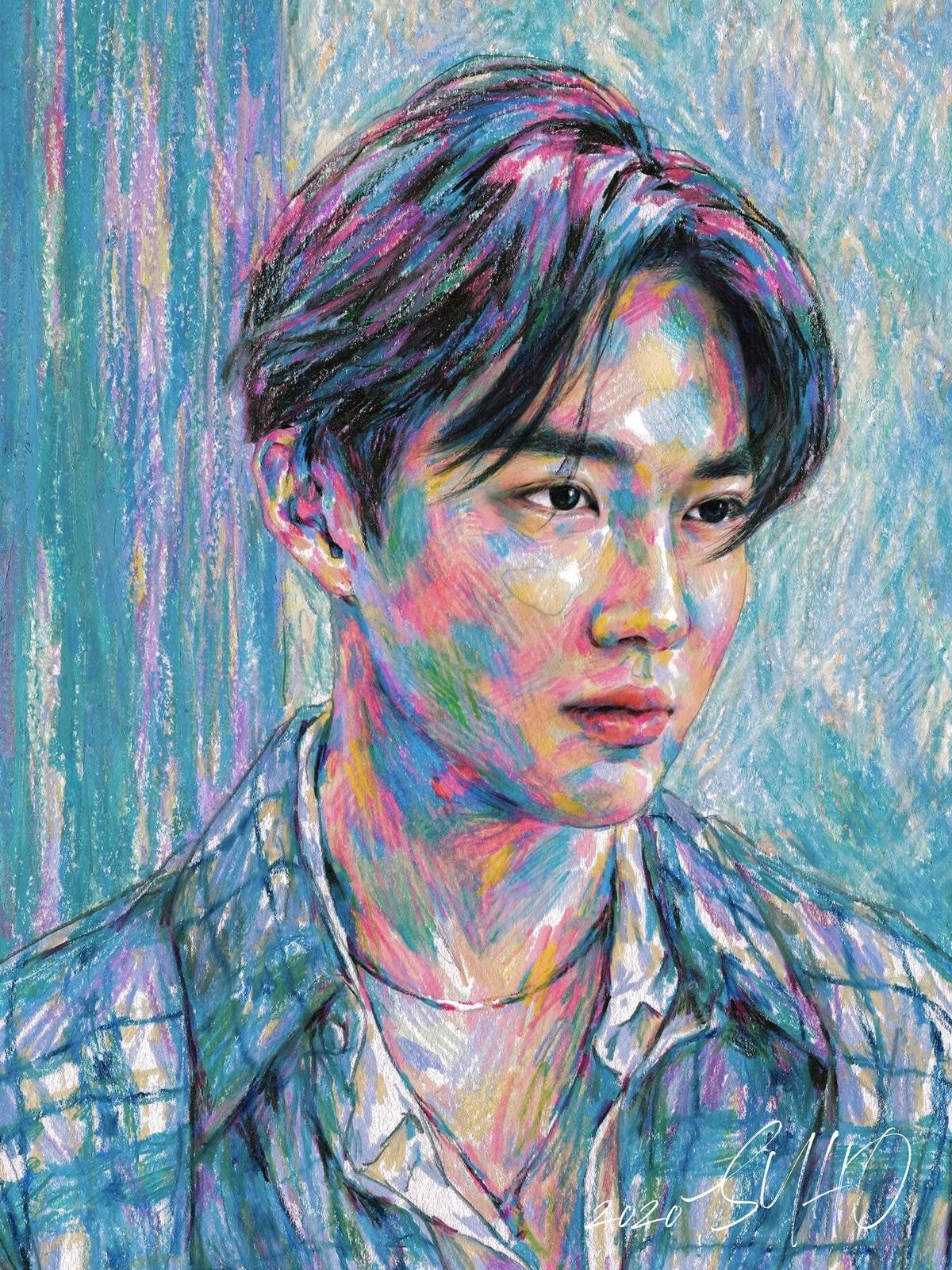 #엑소 수호 첫번째 솔로앨범 '자화상(Self-portrait)' 그림티저
