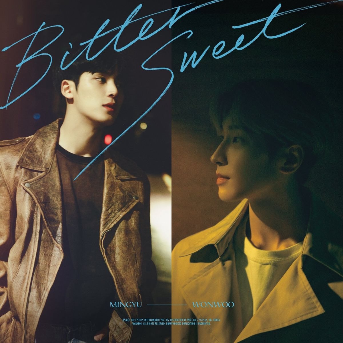 세븐틴 원우X민규 <Bittersweet> Main Poster