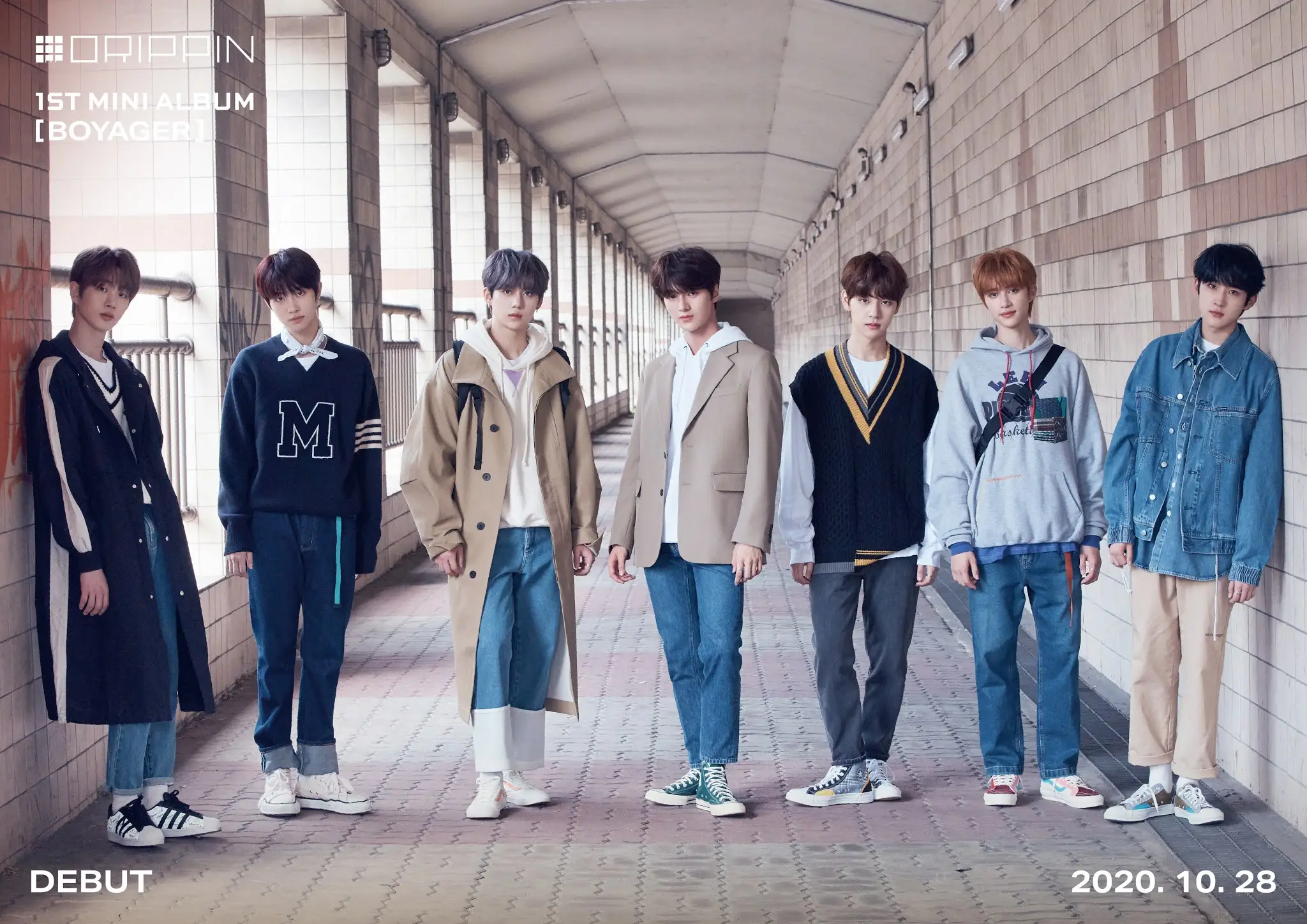 DRIPPIN 1st Mini Album [Boyager] Concept Photo (A ver.)