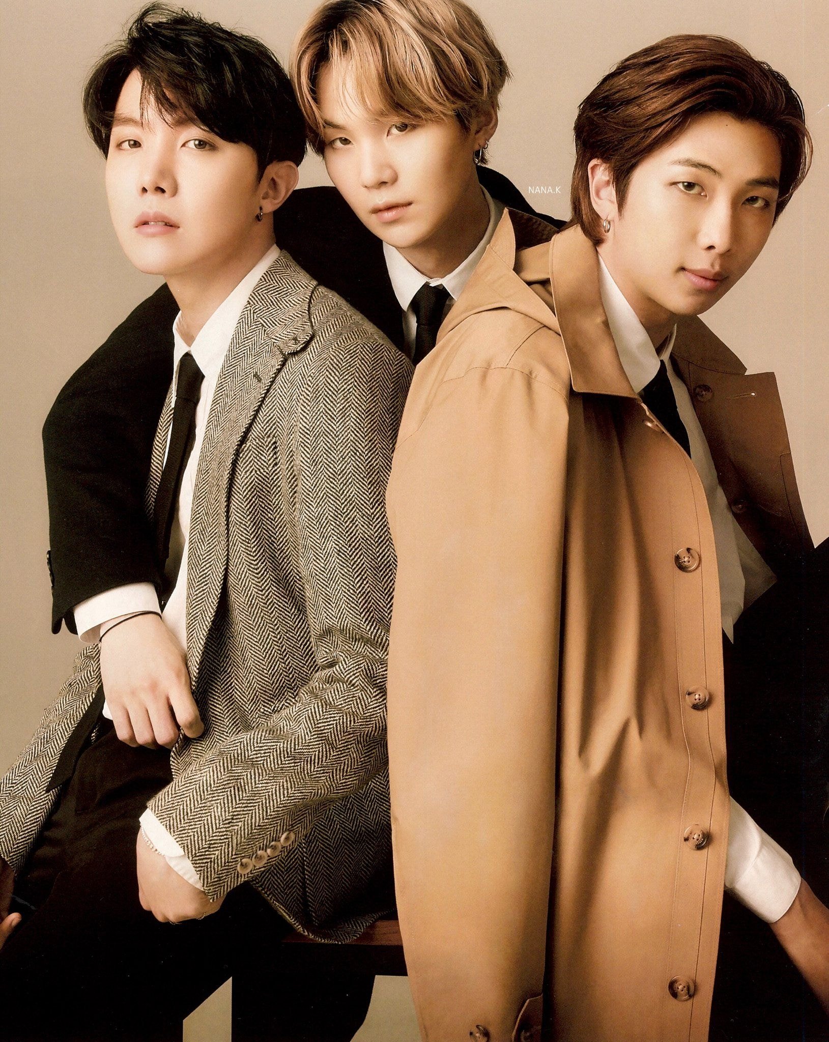 방탄소년단 GQ JAPAN 화보 유닛 사진