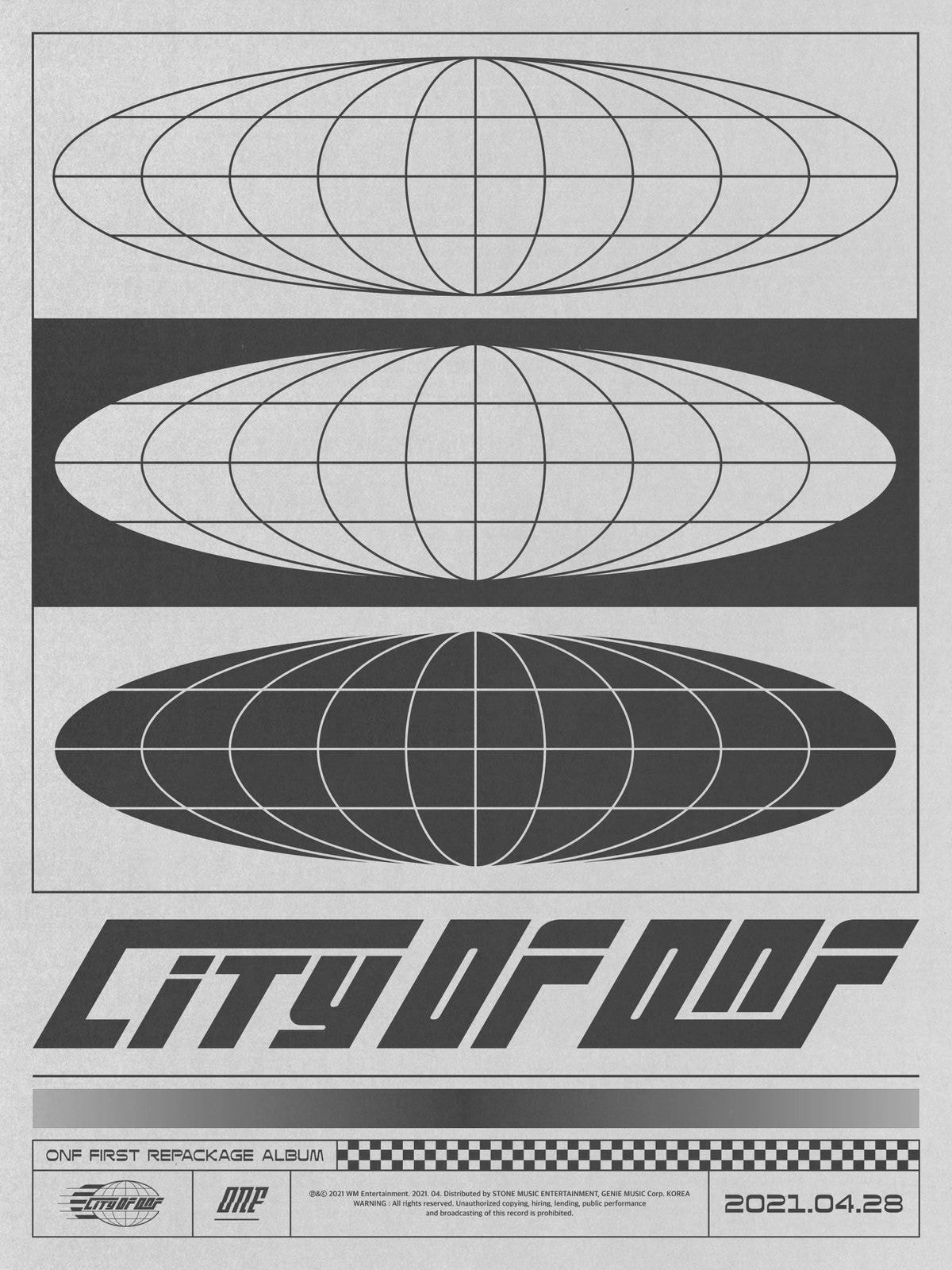 온앤오프(ONF) FIRST REPACKAGE ALBUM [CITY OF ONF] ?WELCOME! CITY OF ONF? #온앤오프 #ONF #CITYOFONF Coming Soon 2021. 04. 28 PM 6