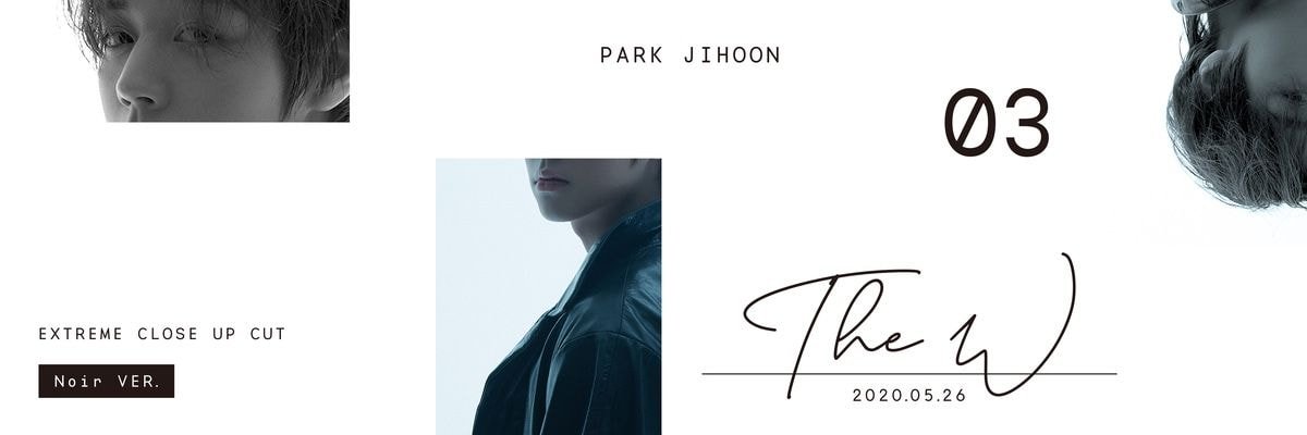 박지훈 3rd MINI ALBUM [The W] TEASER IMAGE Noir VER. EXTREME CLOSE UP CUT