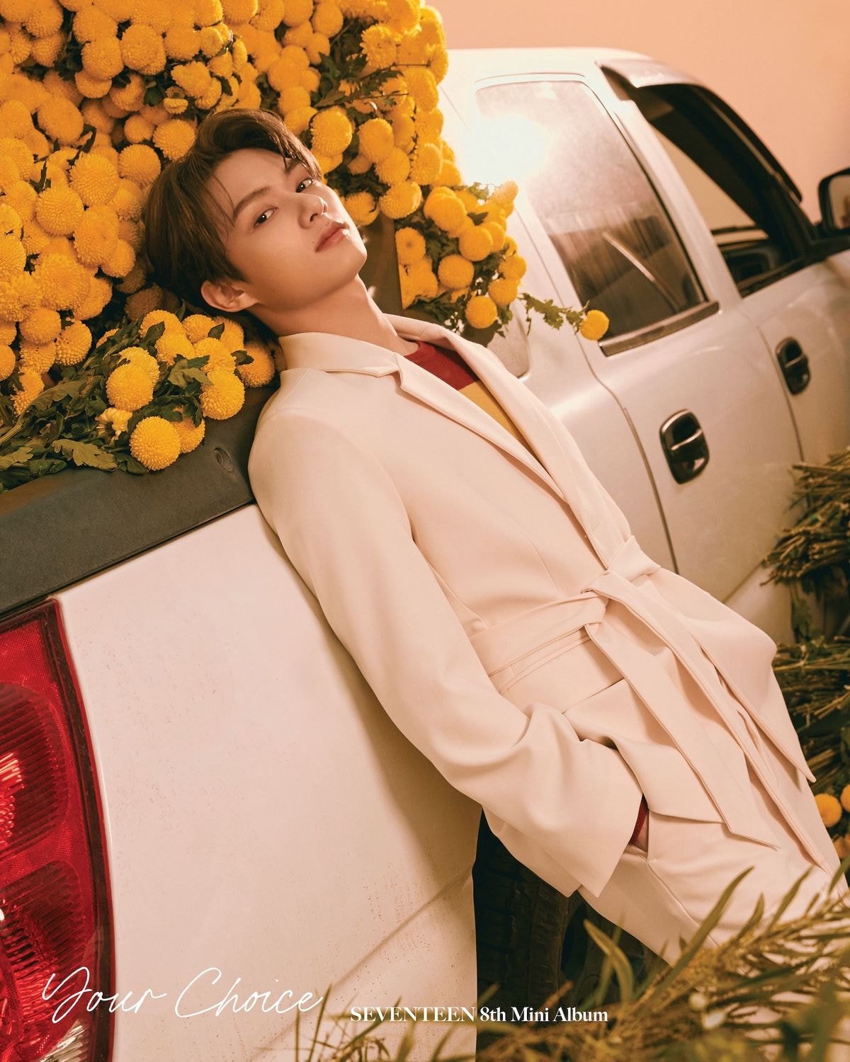 세븐틴 8번째 미니 앨범 'Your Choice' official photo ONE SIDE Ver.