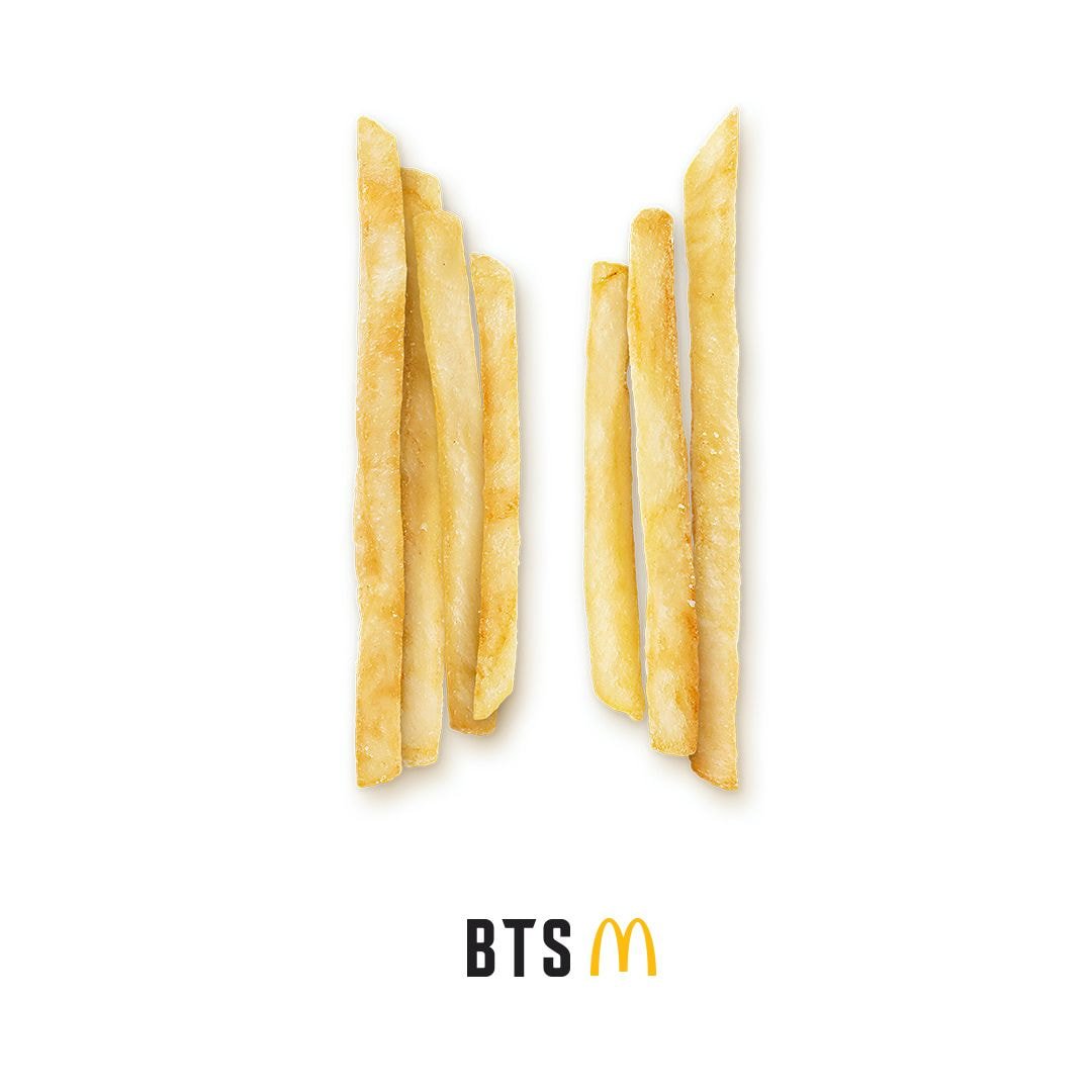 맥도날드 5월, THE BTS 세트