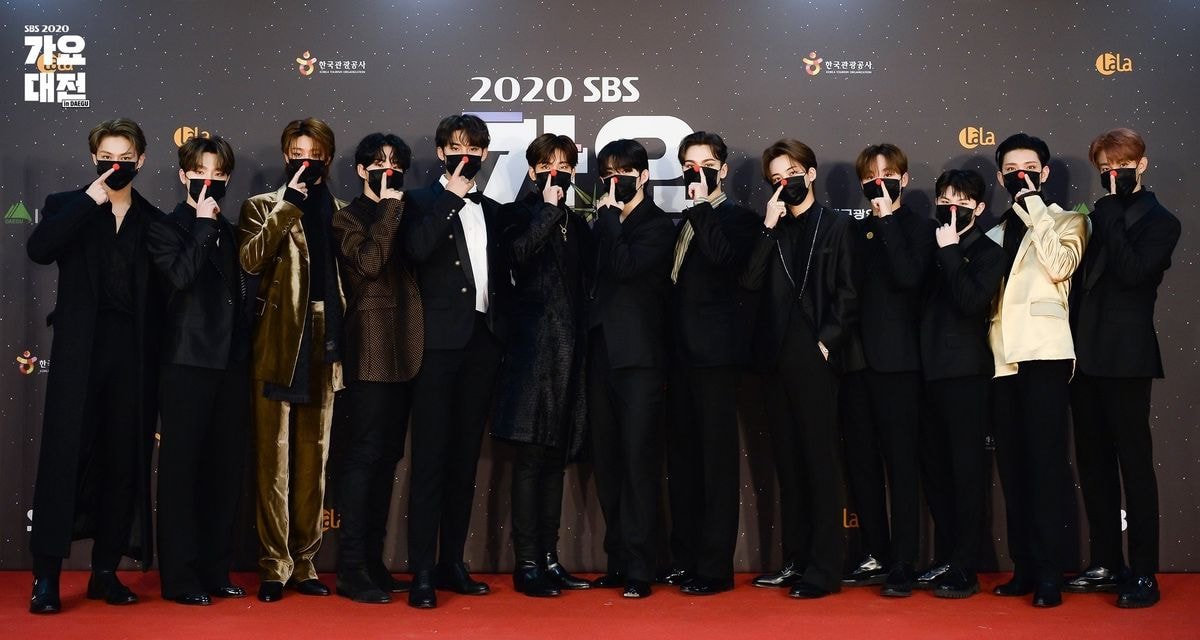 2020 SBS 가요대전 세븐틴 레드카펫 고화질