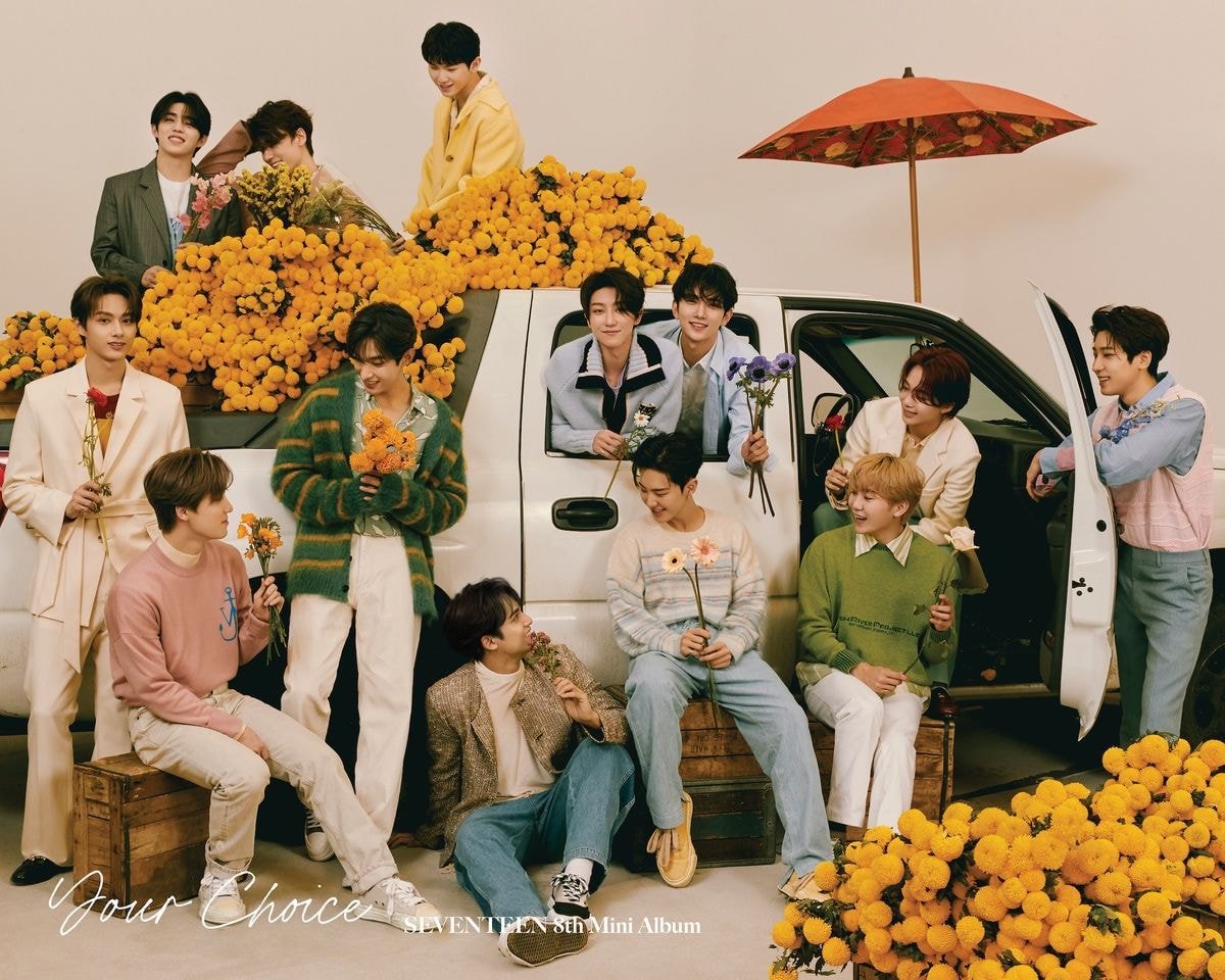 세븐틴 8번째 미니 앨범 'Your Choice' official photo ONE SIDE Ver.