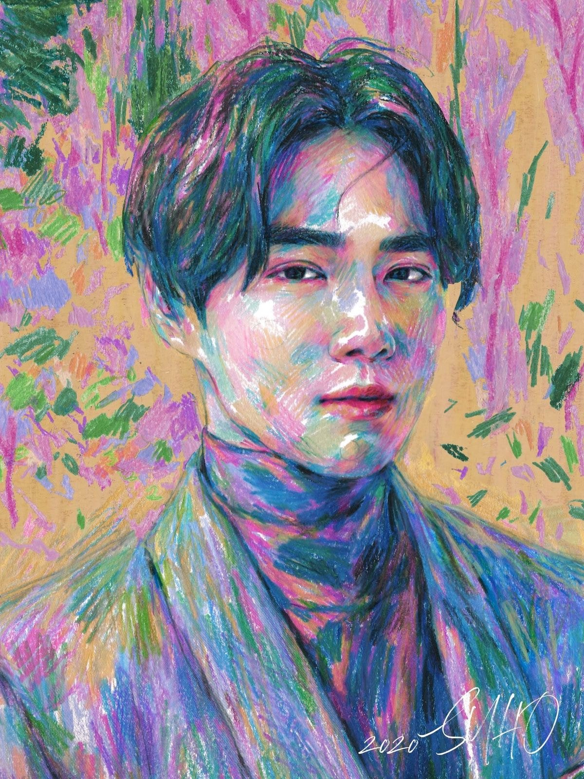 #엑소 수호 첫번째 솔로앨범 '자화상(Self-portrait)' 그림티저
