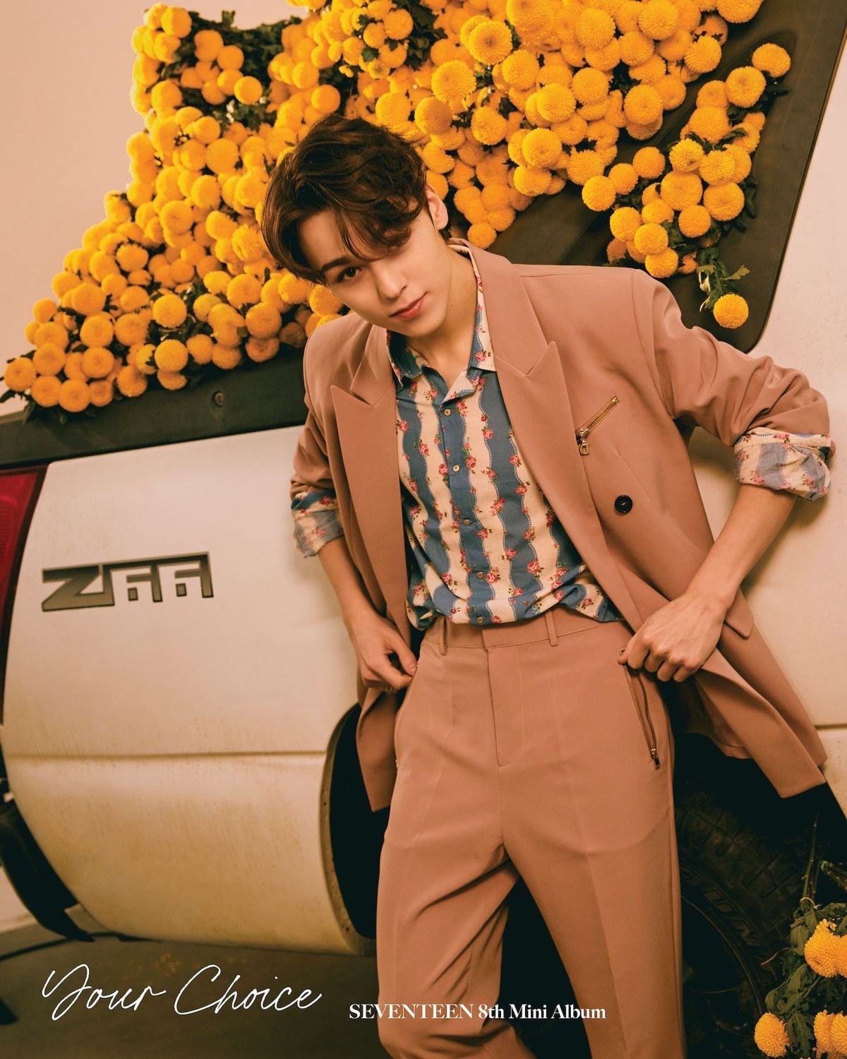 세븐틴 8번째 미니 앨범 'Your Choice' official photo ONE SIDE Ver.
