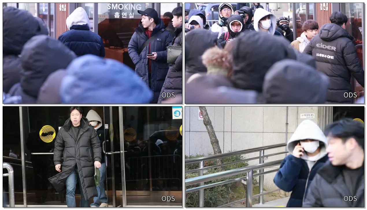 181227 워너원(WannaOne) 황민현 퇴근 - kbs 가요대축제 리허설