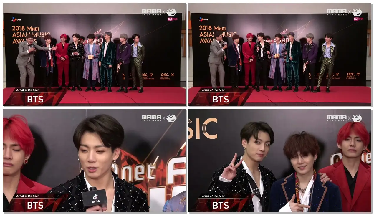 [2018MAMA x M2] 방탄소년단(BTS) at 땡큐스테이지(Thank You Stage) in HONG KONG