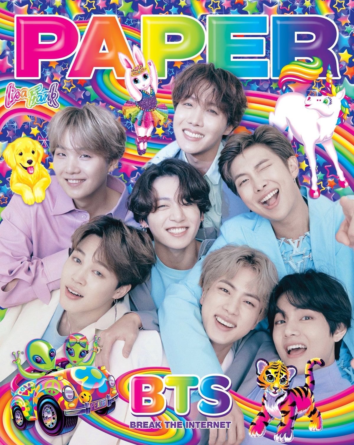방탄소년단 미국 페이퍼 매거진 화보