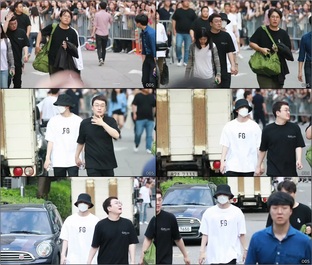 190712 #엑소(#EXO) #백현 (BAEK HYUN) - KBS 뮤직뱅크 퇴근길