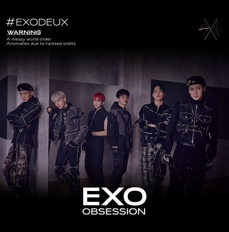 엑소 Obsession 컨셉 사진