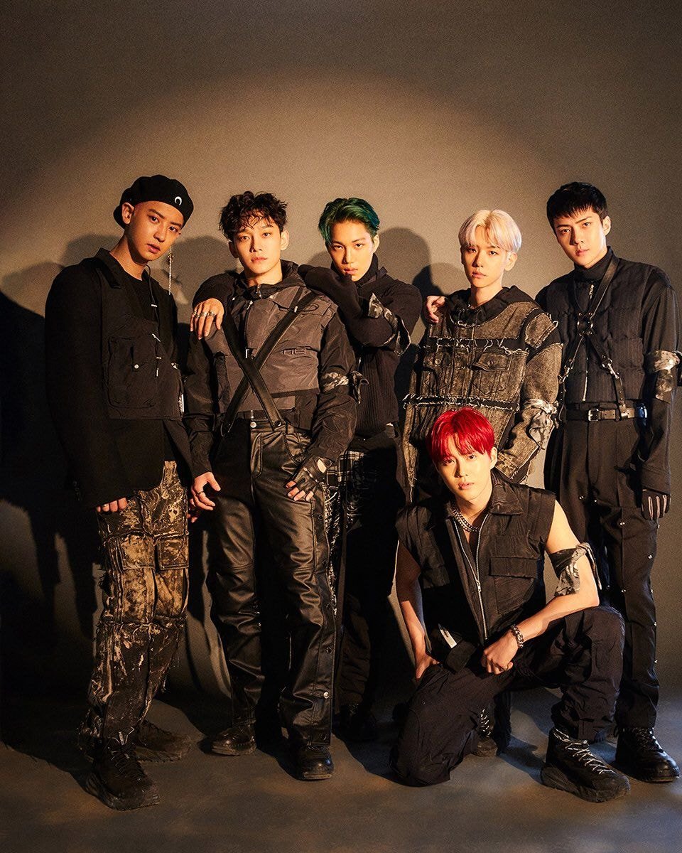 엑소 Obsession 컨셉 사진