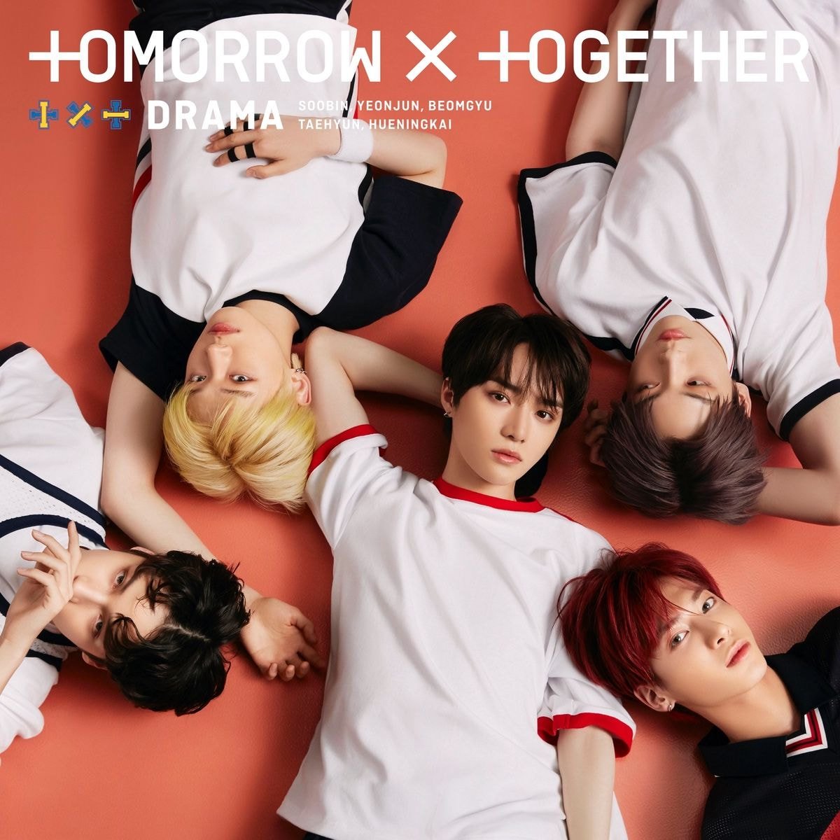 #투모로우바이투게더(TXT) 2번째 일본 싱글 <DRAMA> 자켓사진