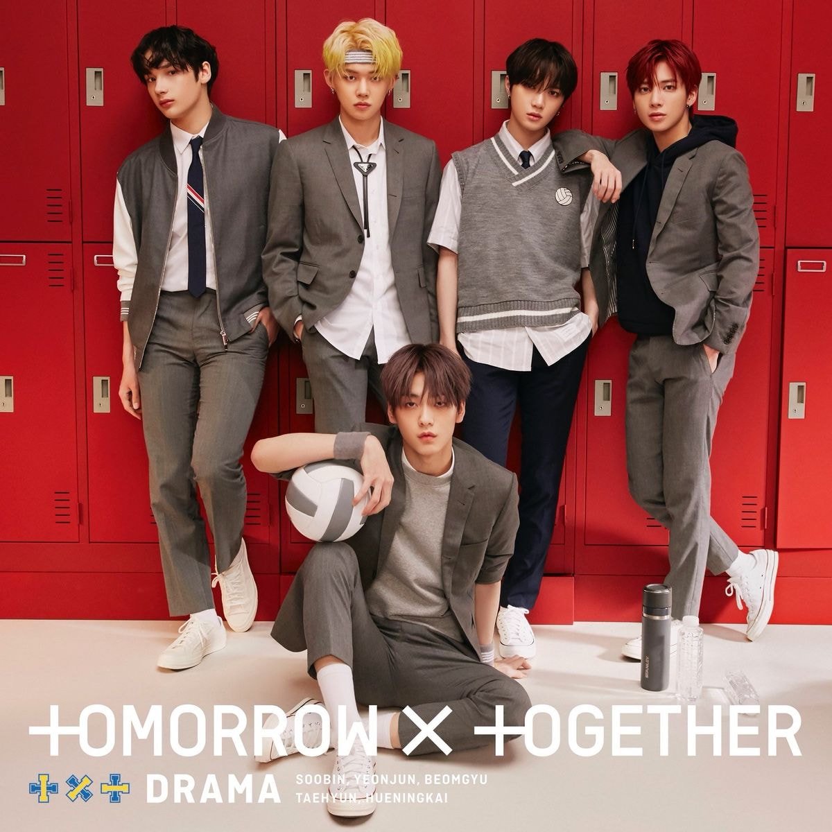 #투모로우바이투게더(TXT) 2번째 일본 싱글 <DRAMA> 자켓사진