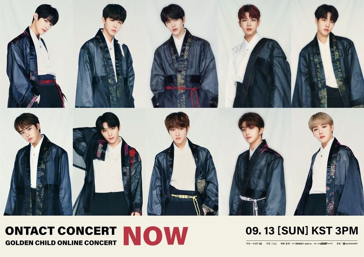 골든차일드 ONTACT CONCERT “NOW” 3차 포스터