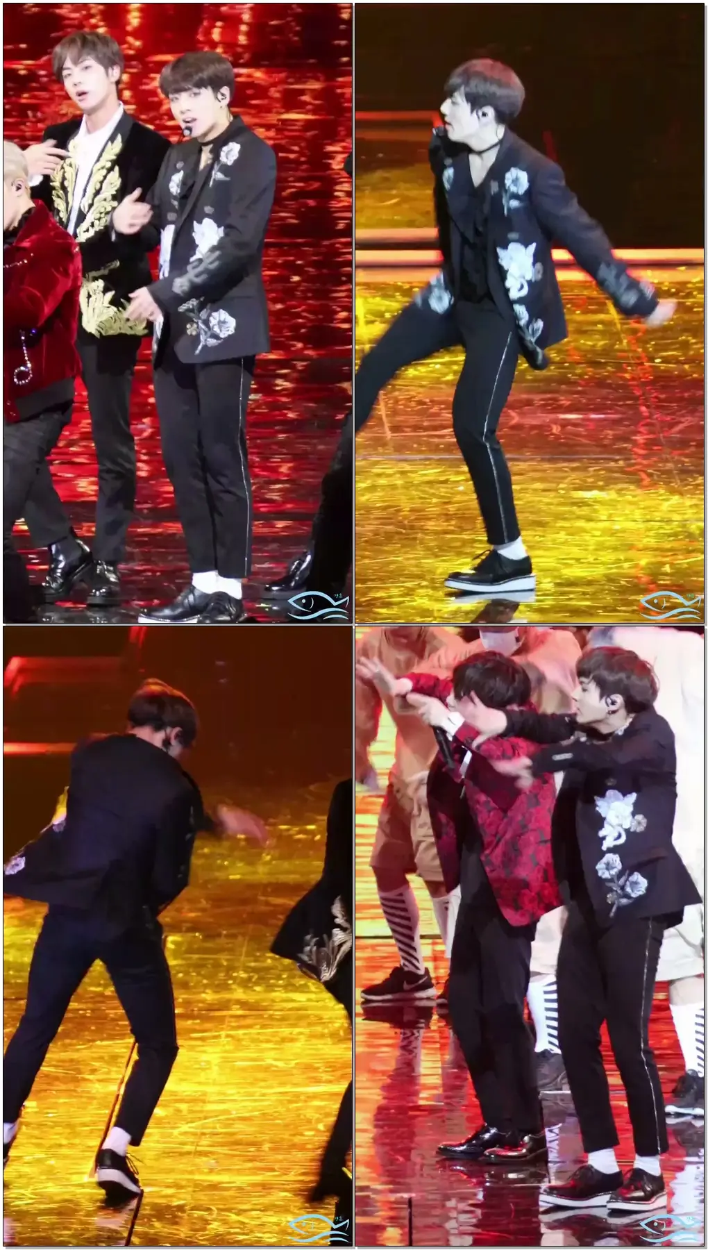 161202 2016MAMA (엠넷아시안뮤직어워드) 방탄소년단 (BTS) 불타오르네 (Fire) 정국 직캠 by.경호