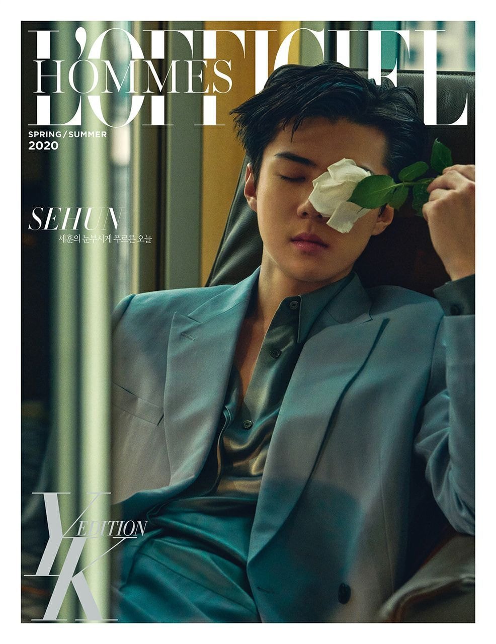 <로피시엘 옴므 2020 봄/여름> #엑소 #세훈